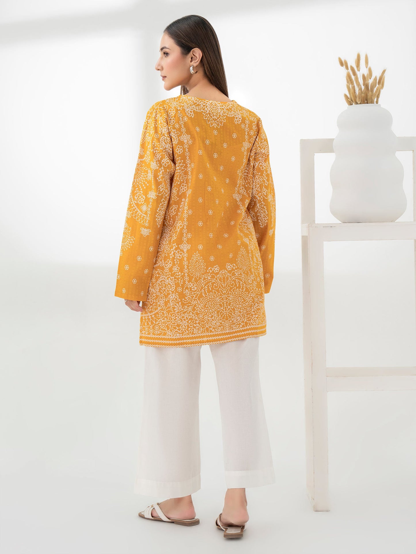 Lawn Kurti-Embroidered (Pret)