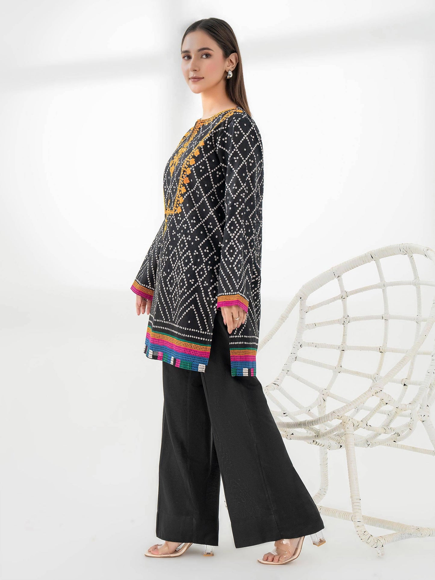 Lawn Kurti-Embroidered (Pret)