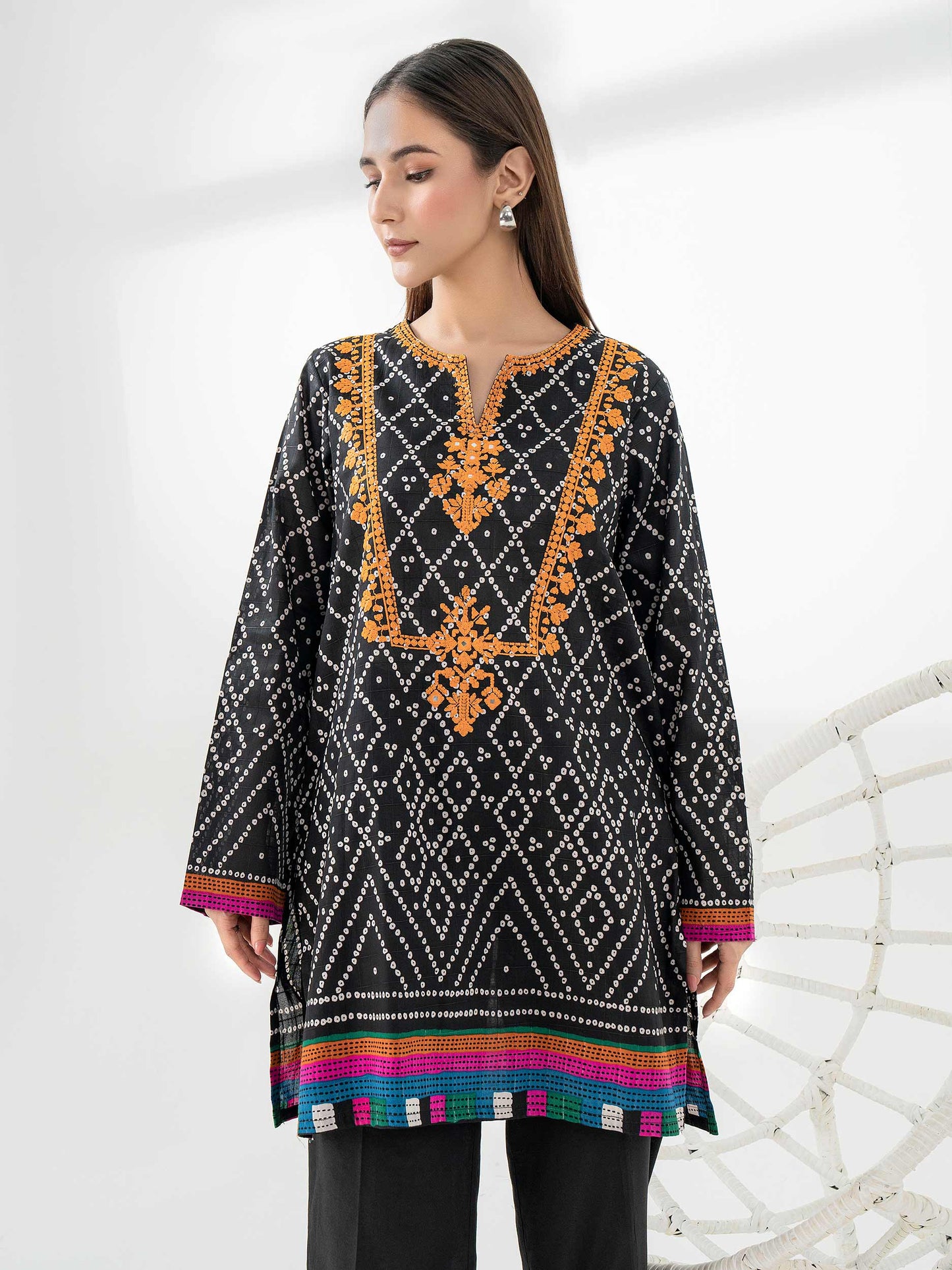 Lawn Kurti-Embroidered (Pret)