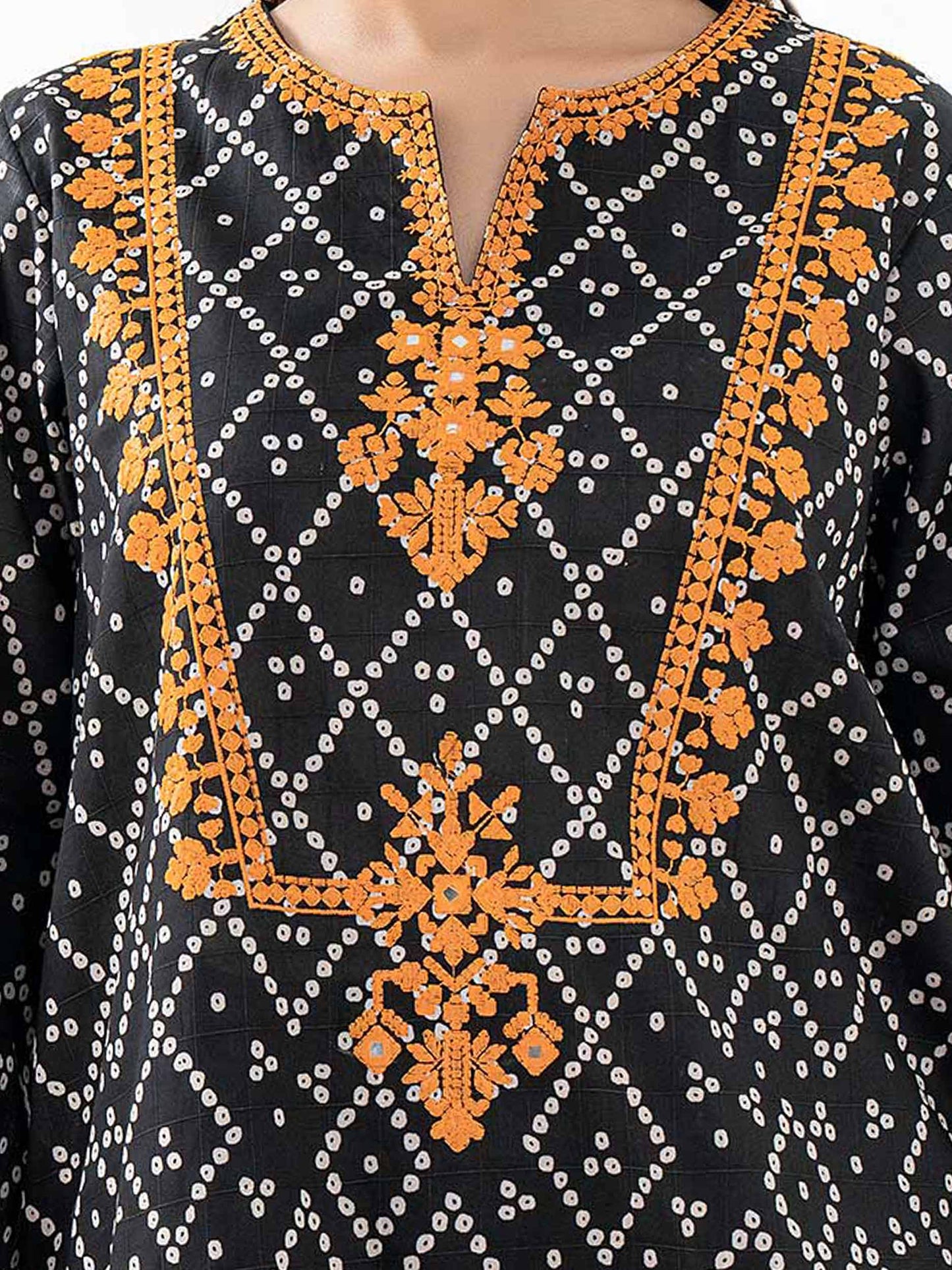 Lawn Kurti-Embroidered (Pret)