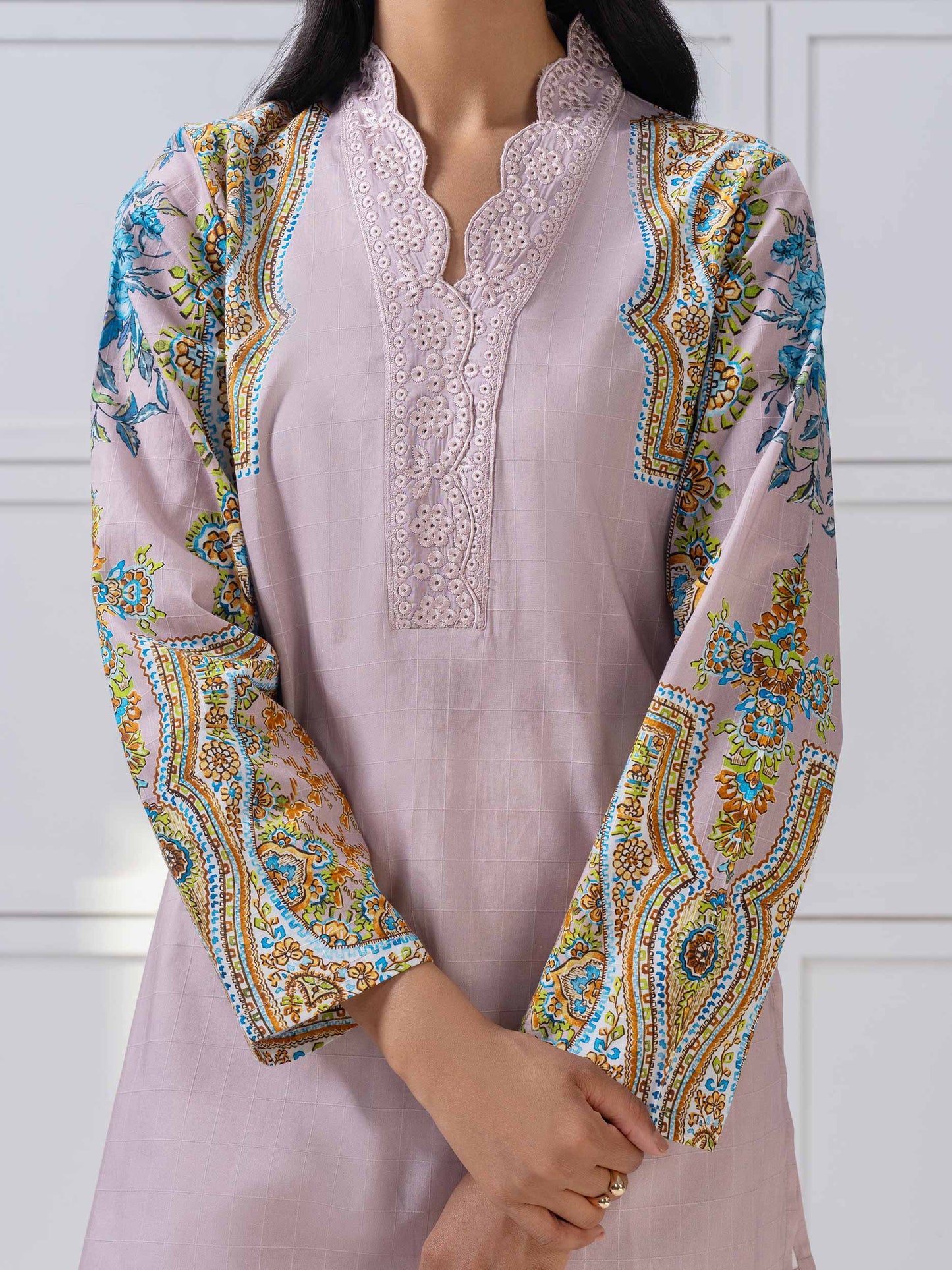 Lawn Kurti-Embroidered (Pret)