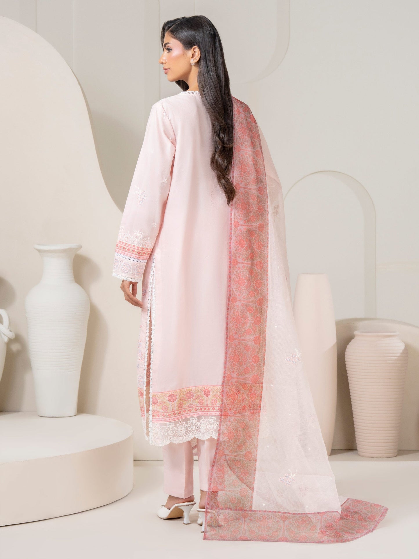 3 Piece Lawn Suit-Embroidered (Pret)