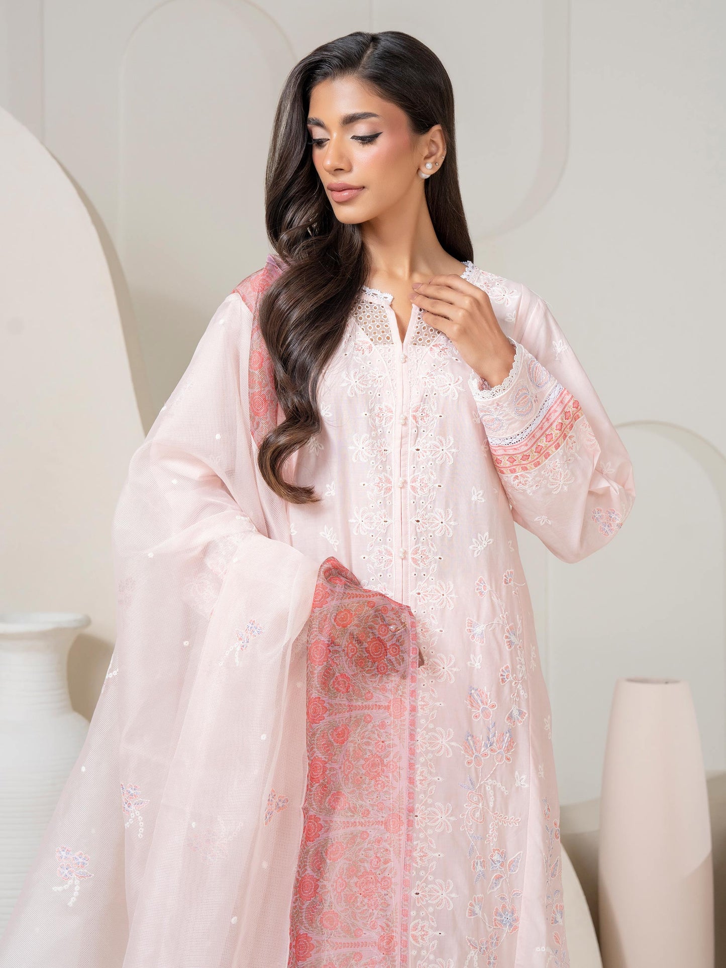 3 Piece Lawn Suit-Embroidered (Pret)