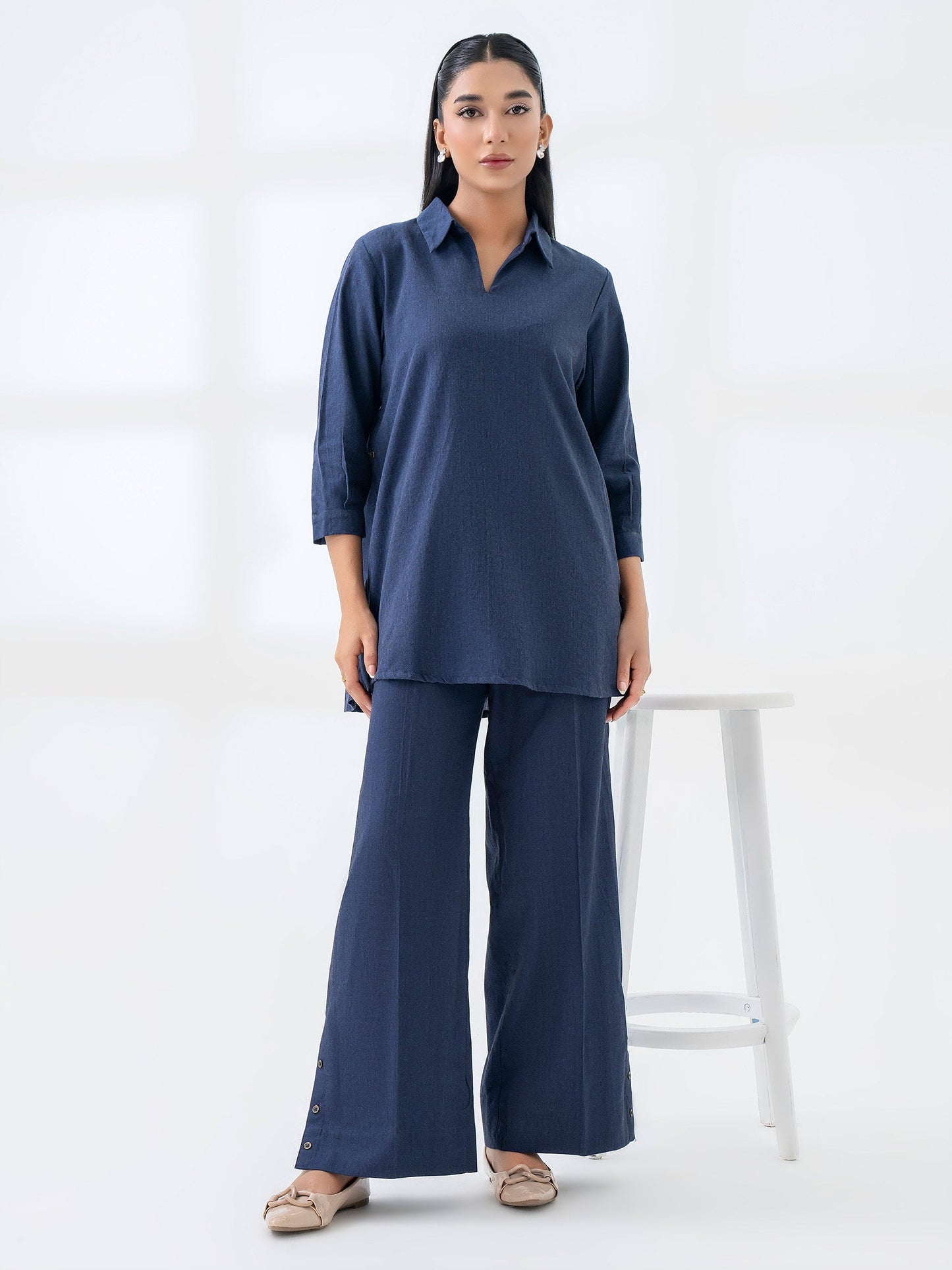 Yarn Dyed Co-Ord Set-Dyed (Pret)