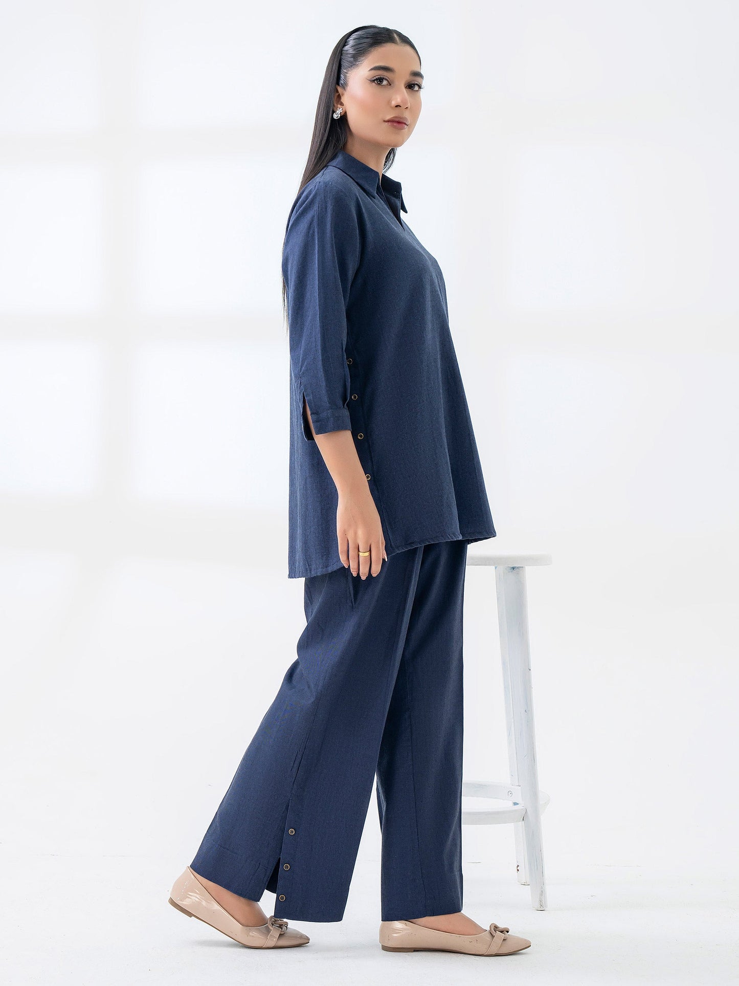 Yarn Dyed Co-Ord Set-Dyed (Pret)