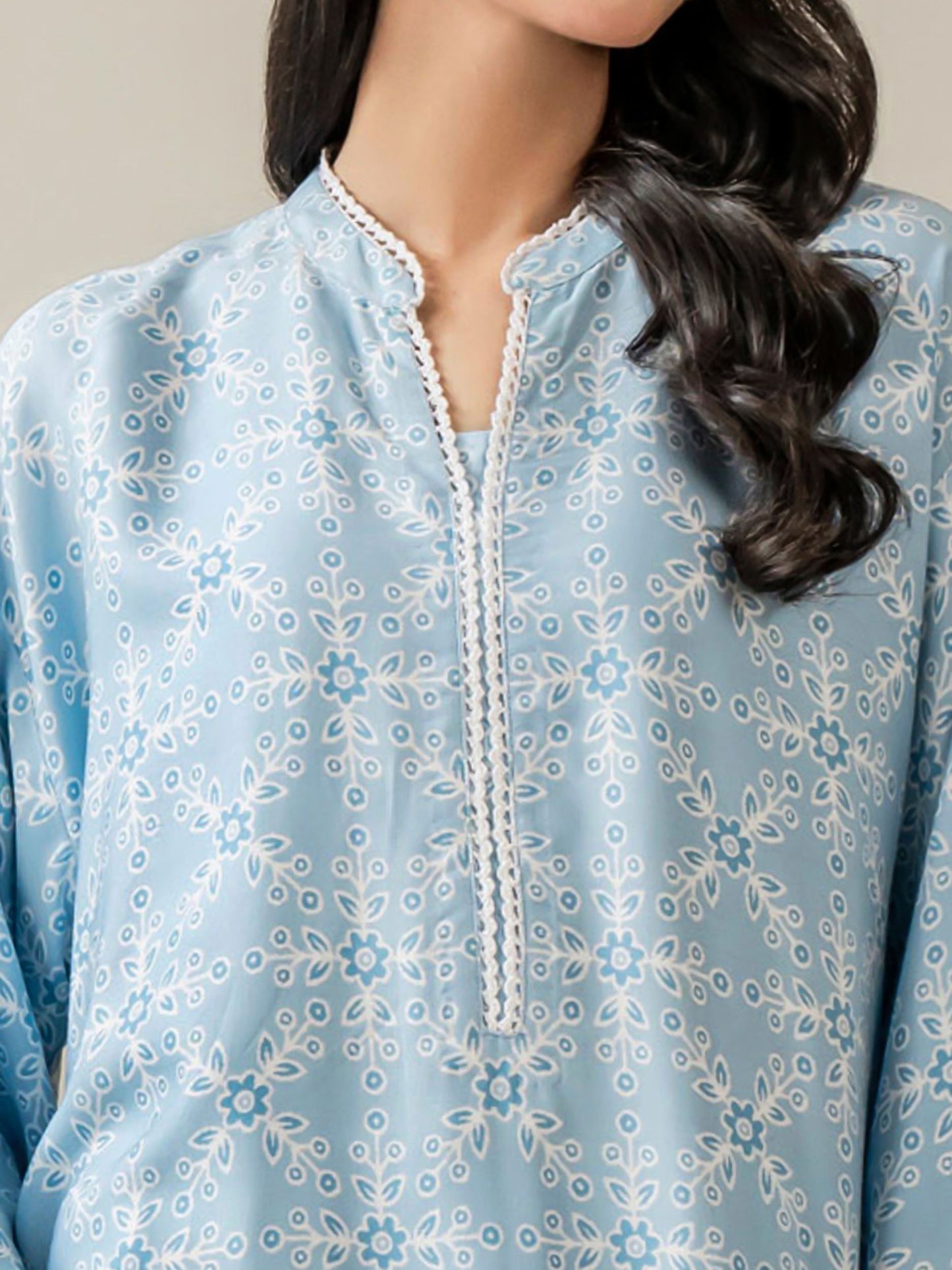 2 Piece Stone Suit-Embroidered (Pret)