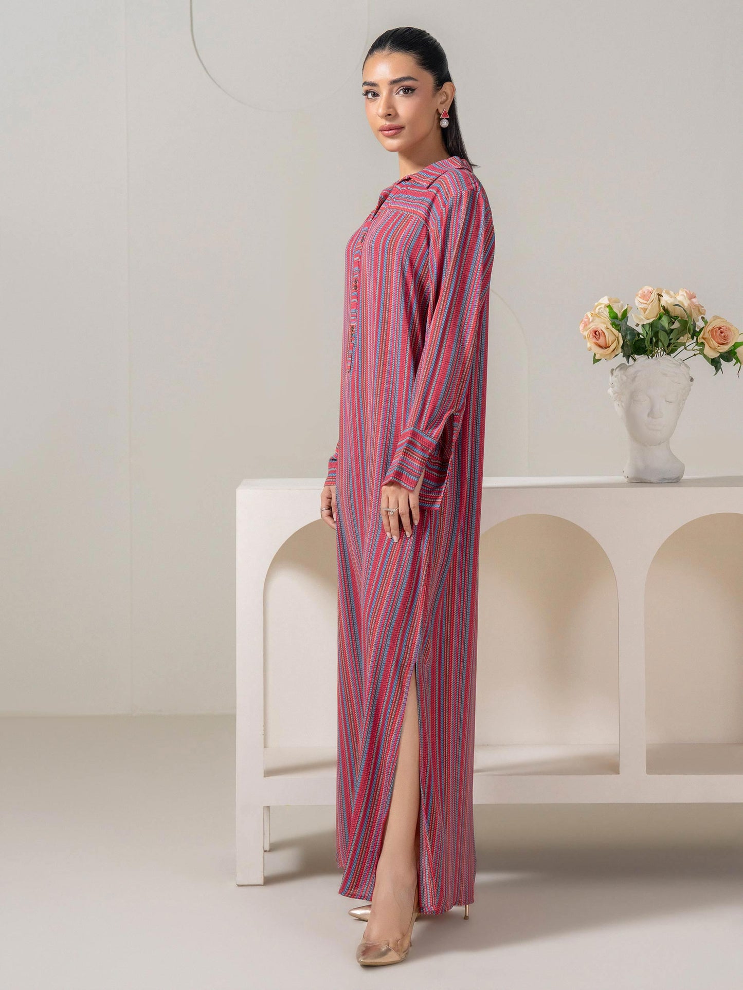 Printed Grip Dress