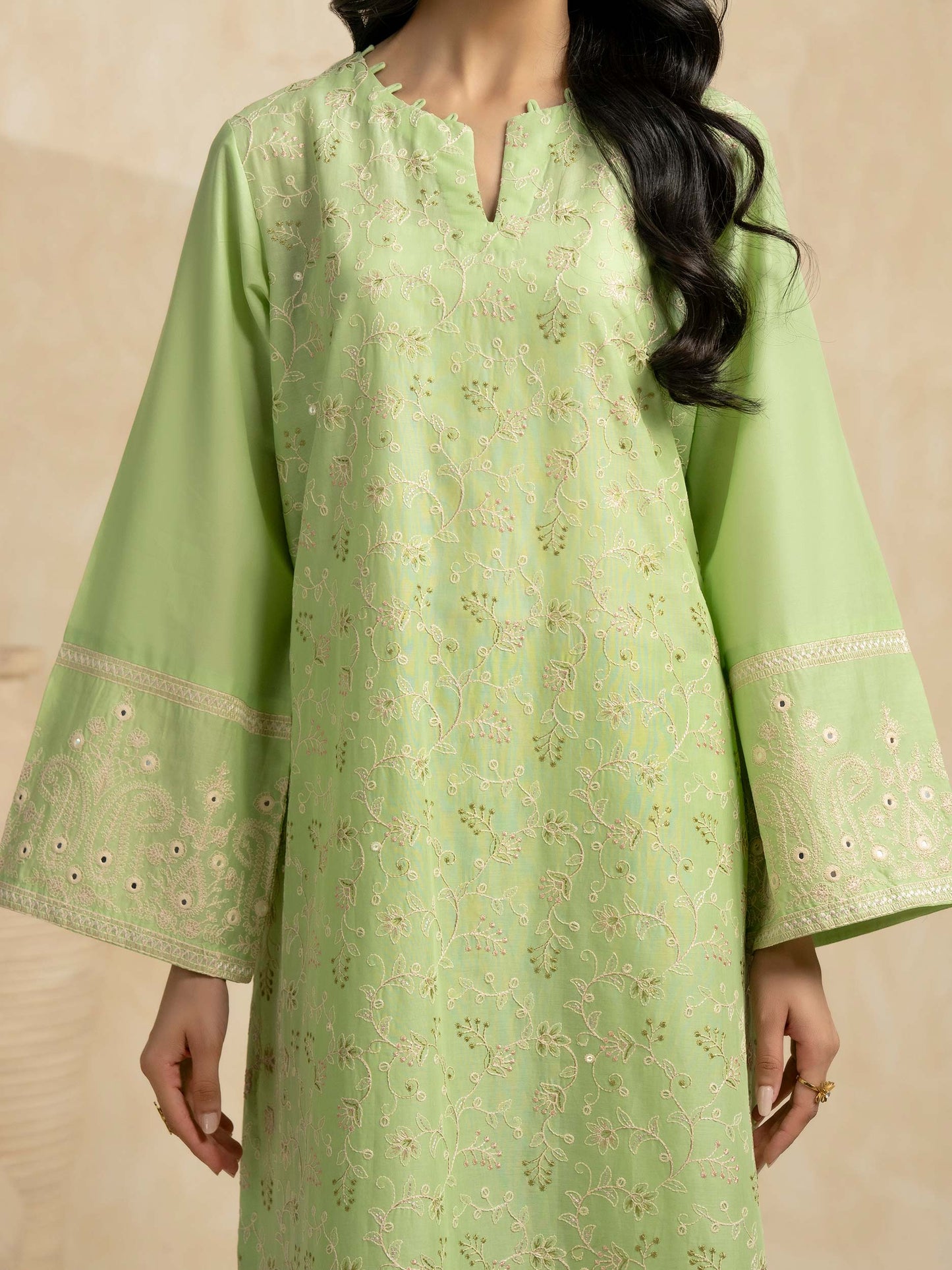 2 Piece Lawn Suit-Embroidered (Pret)