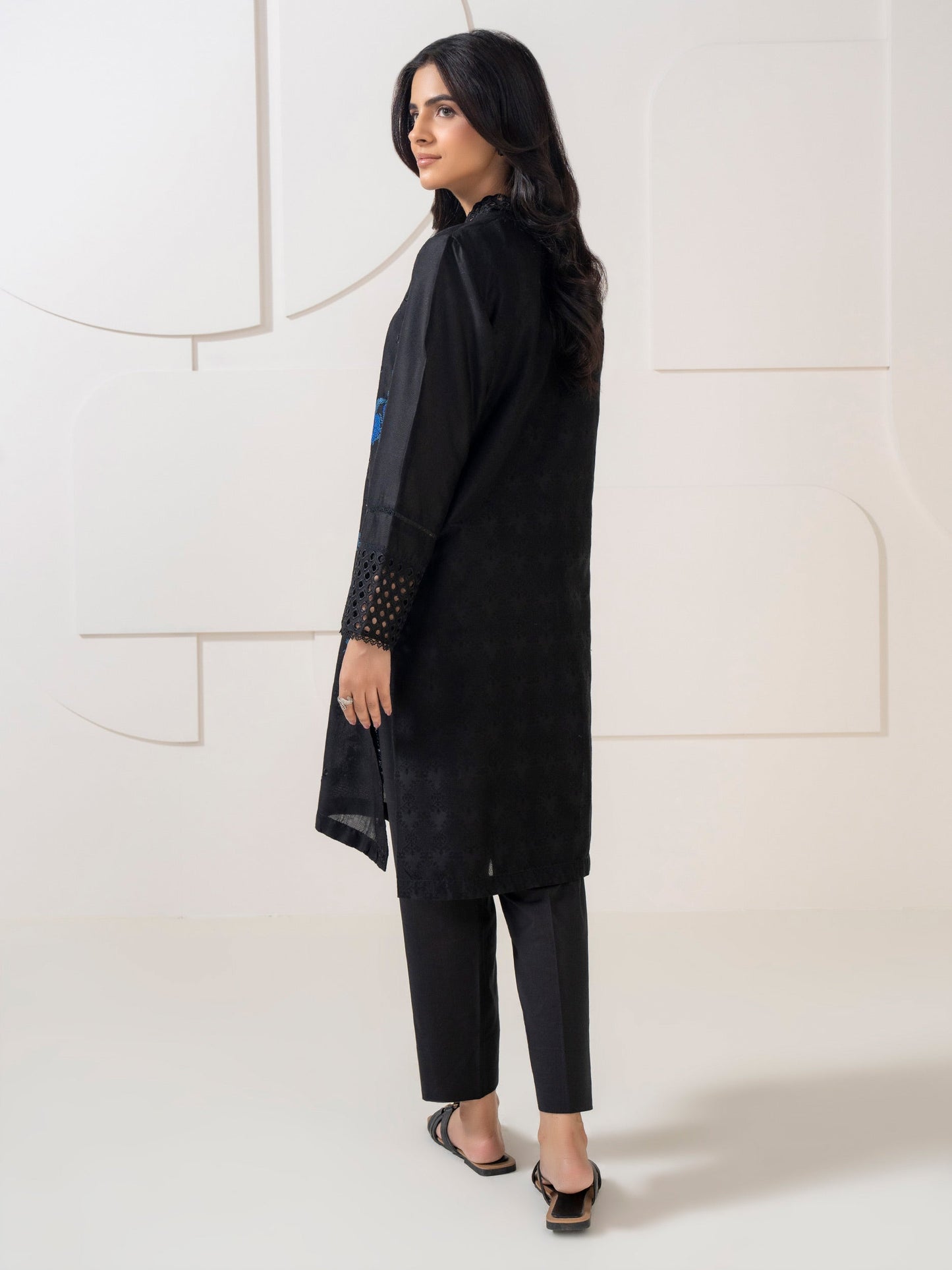 Dyed Shirt-Embroidered (Pret)