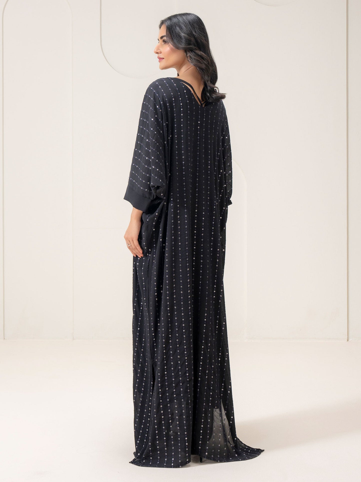 Chiffon Kaftan-Embroidered (Pret)