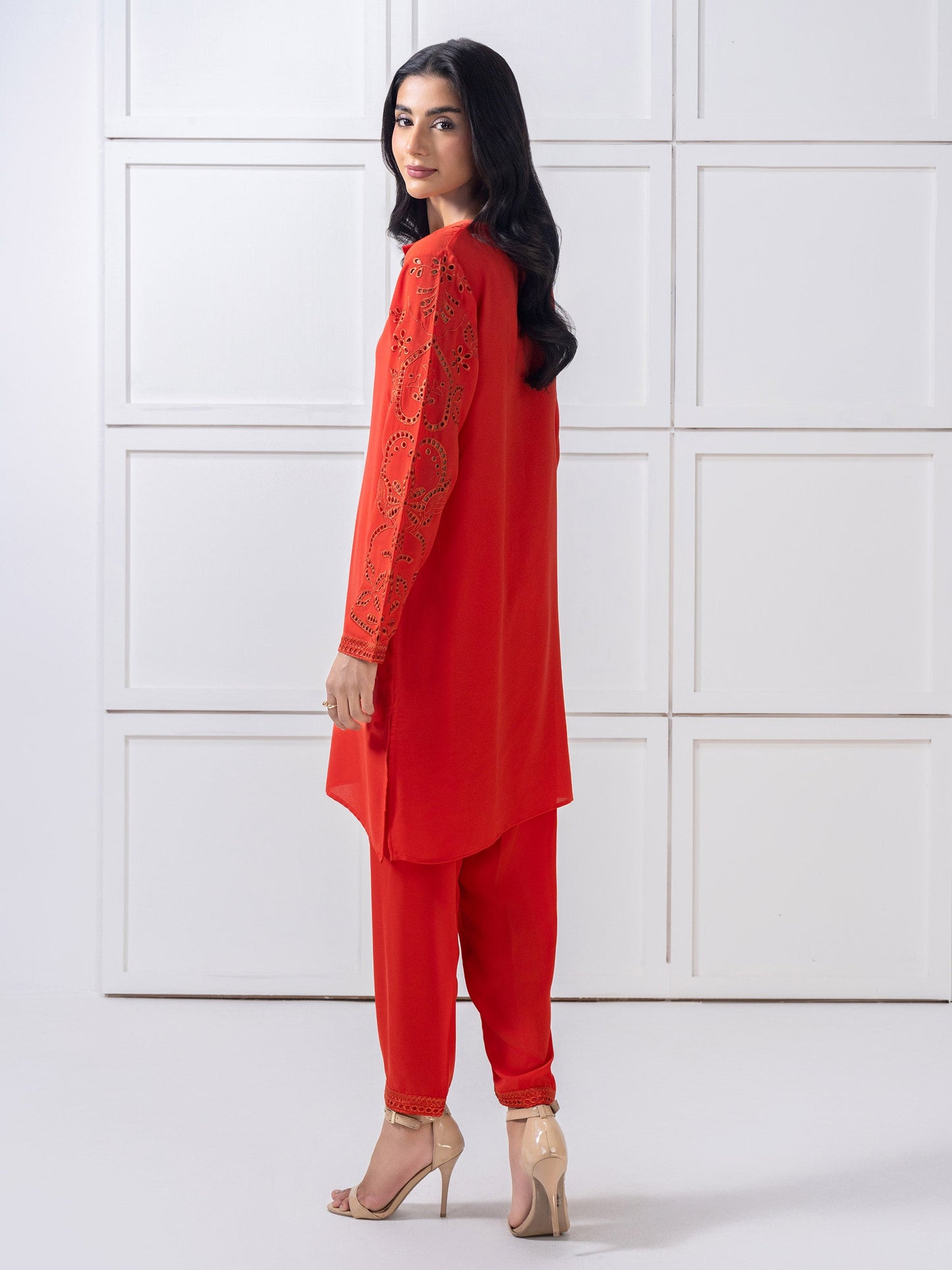 Grip Co-Ord Set-Embroidered (Pret)