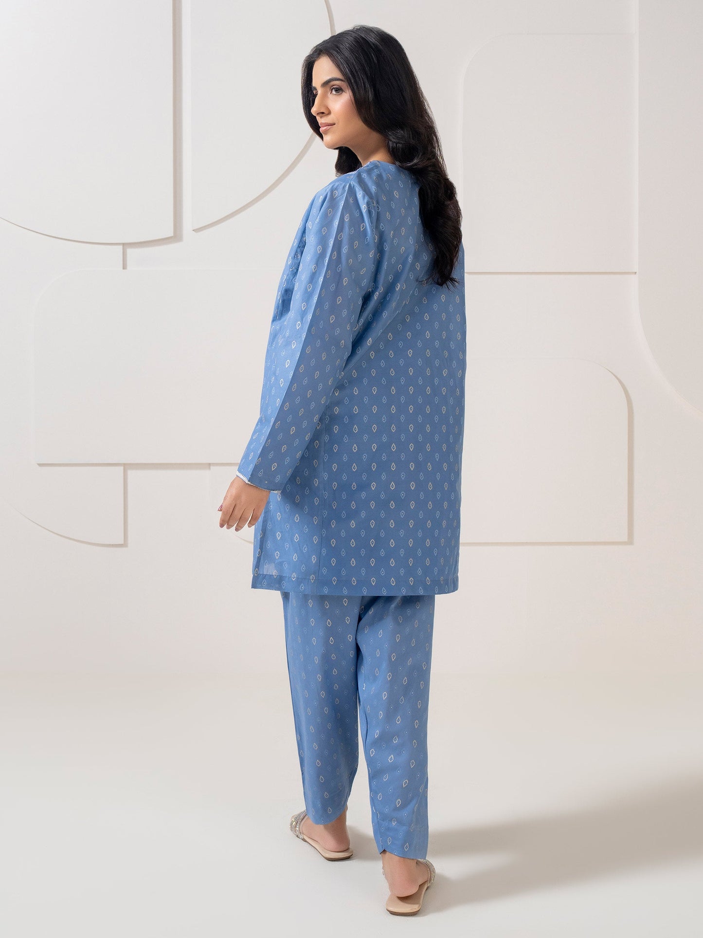 2 Piece Lawn Suit-Embroidered (Pret)