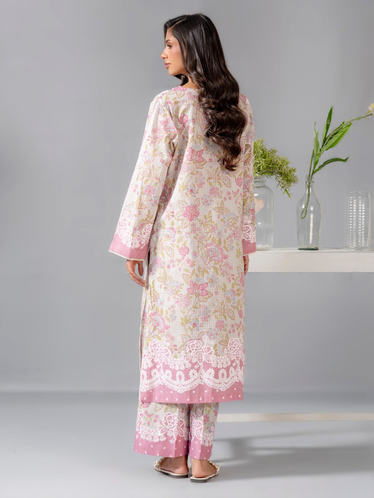 2 Piece Lawn Suit-Paste Print (Pret)