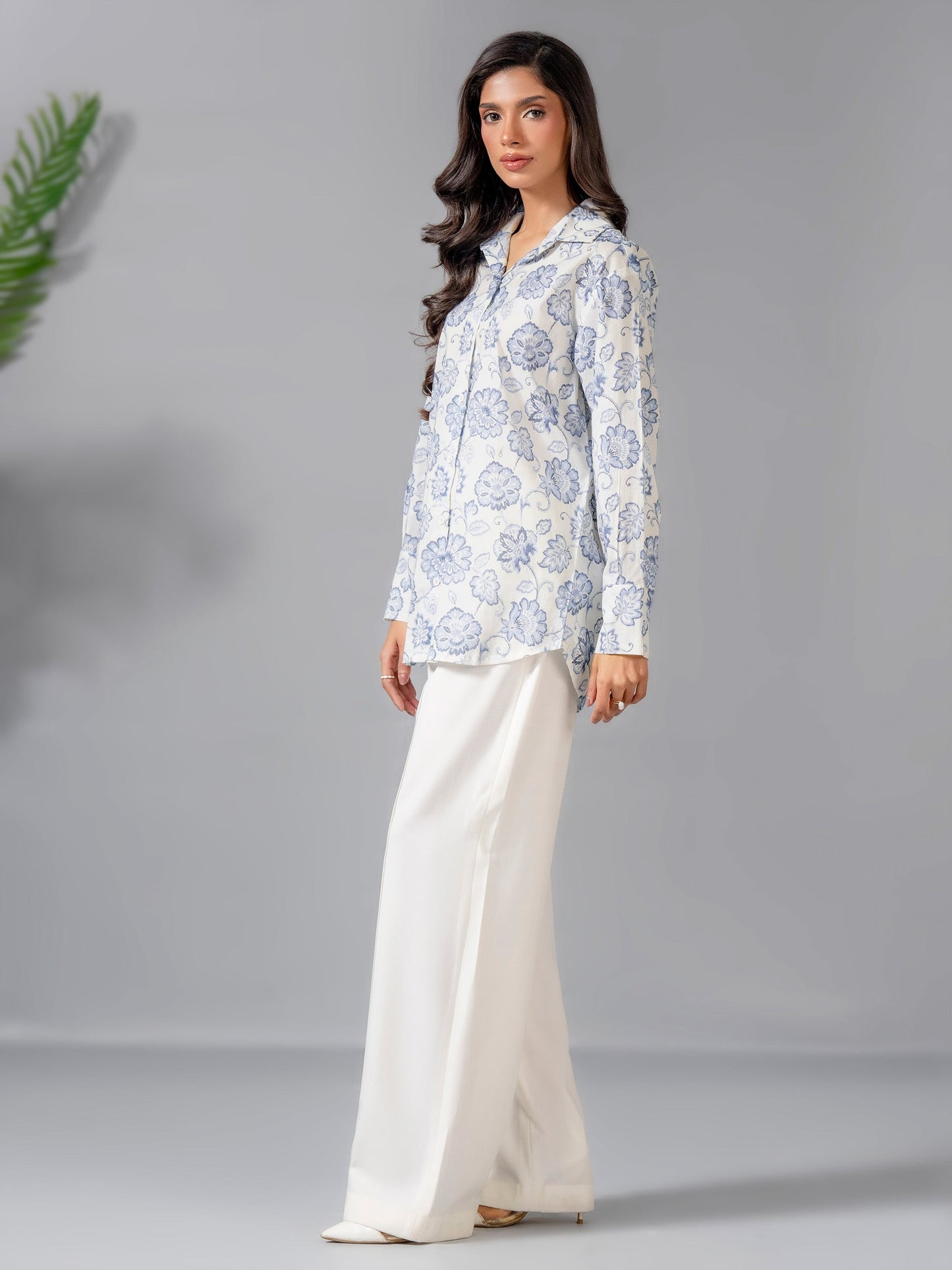Lawn Top-Printed (Pret)