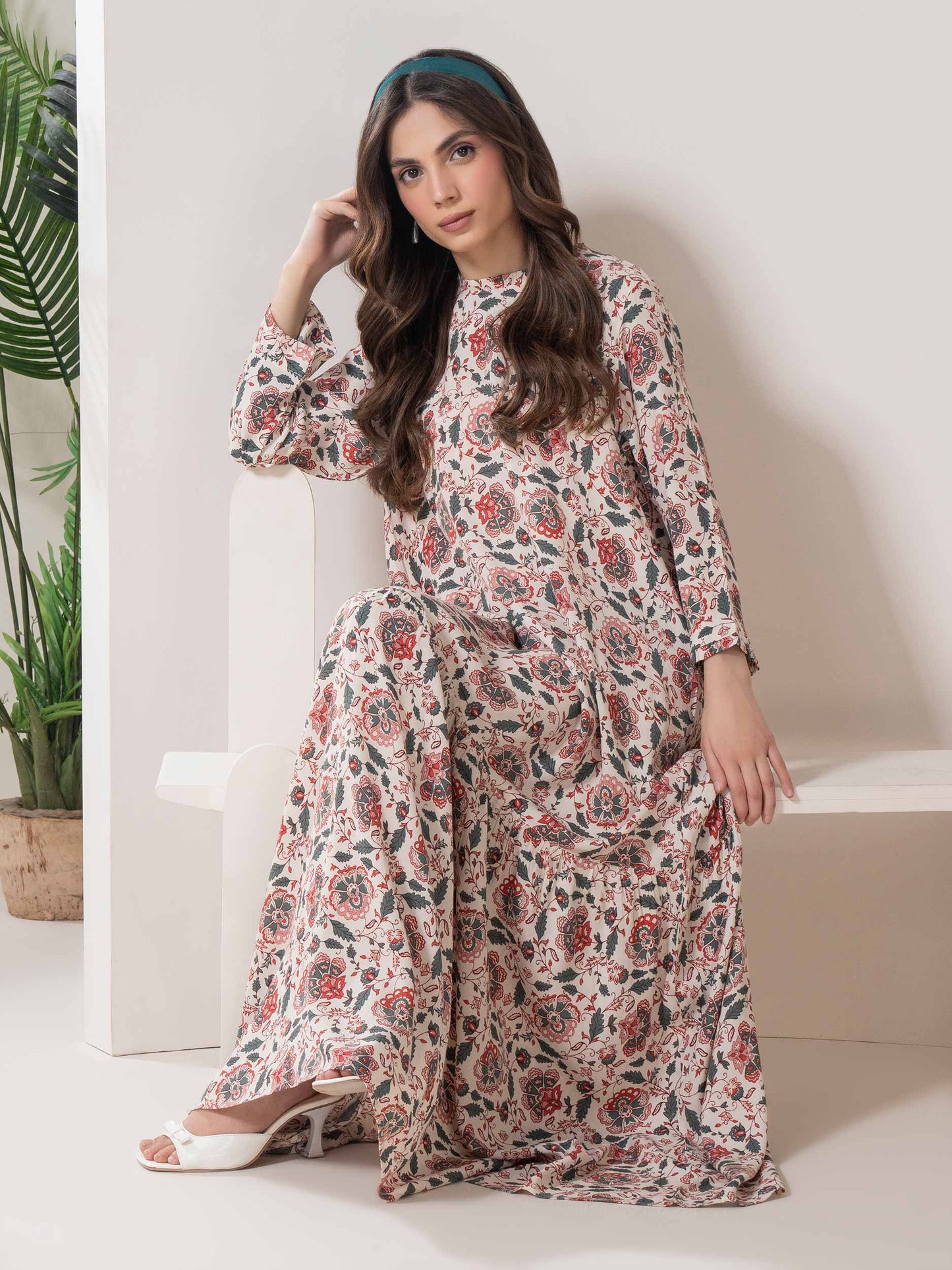 Printed Grip Dress