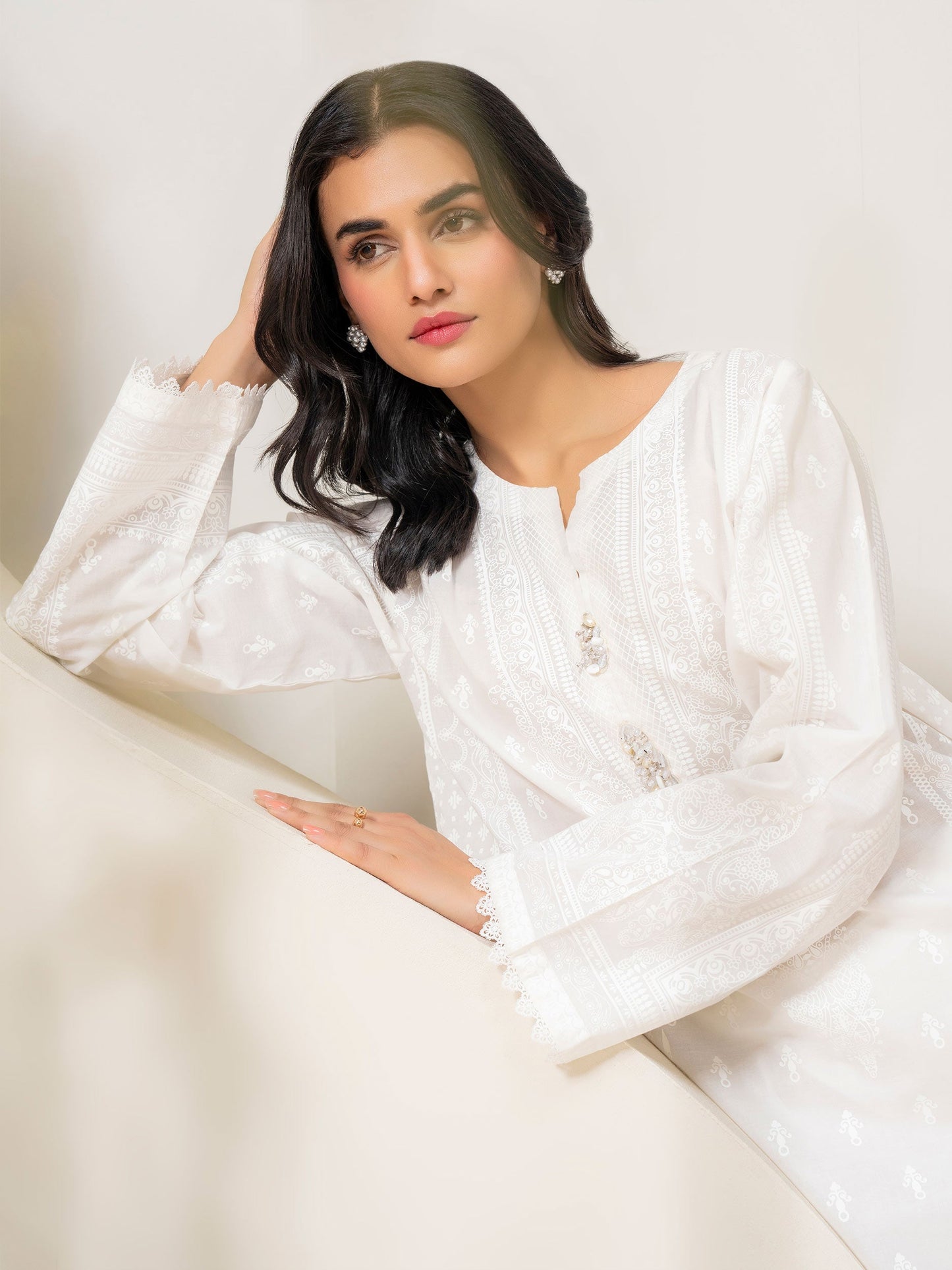 2 Piece Lawn Suit-Paste Print (Pret)
