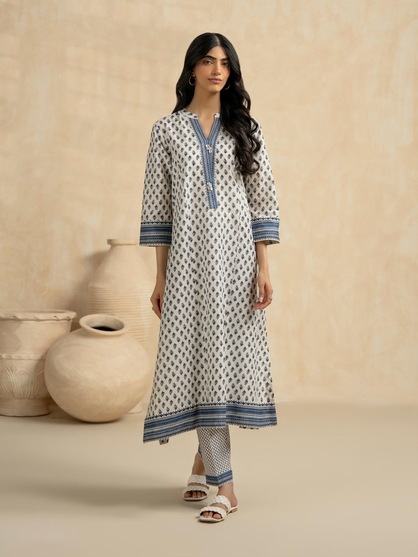 2 Piece Lawn Suit-Printed (Pret)