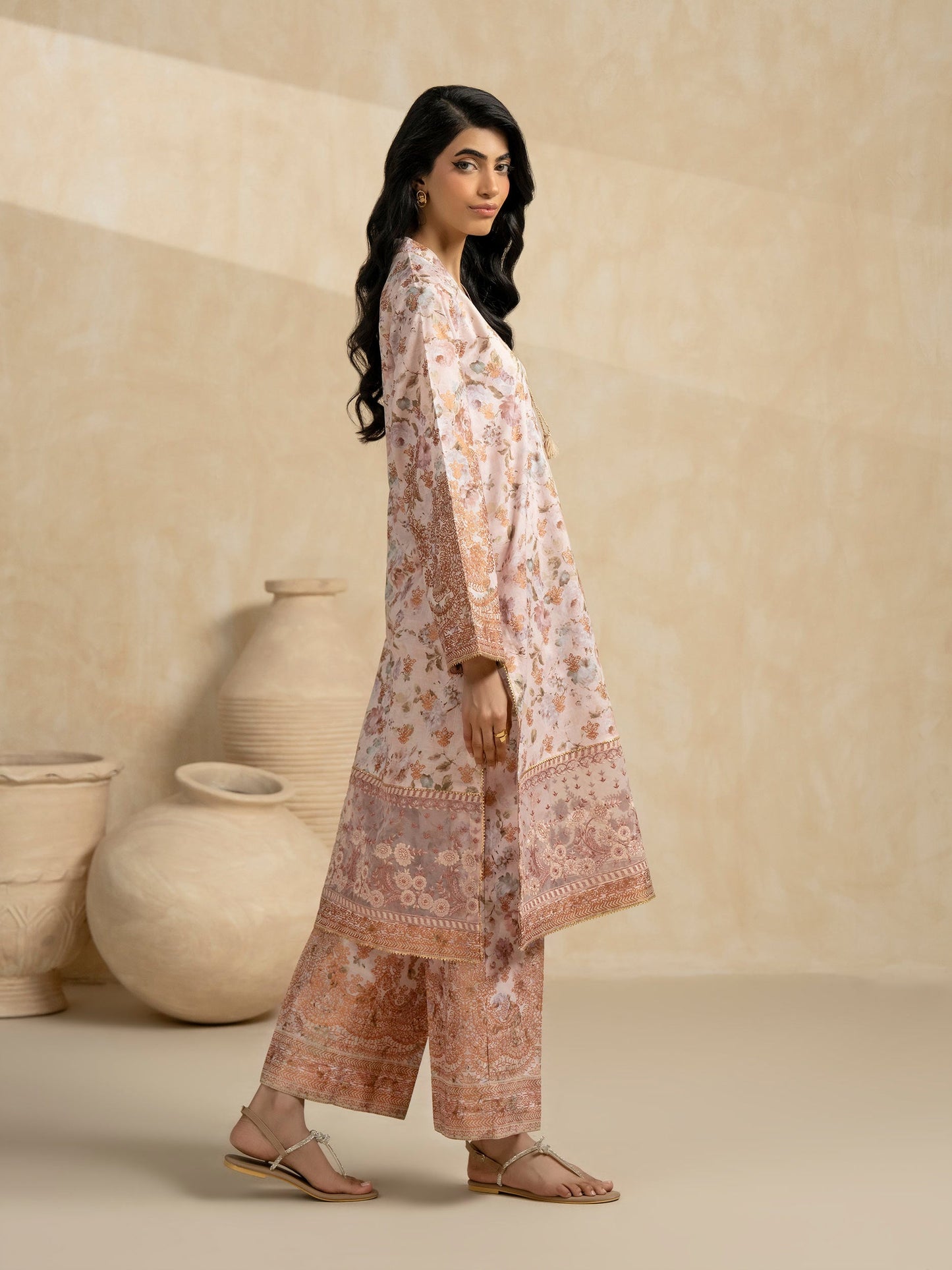 2 Piece Lawn Suit-Embroidered (Pret)