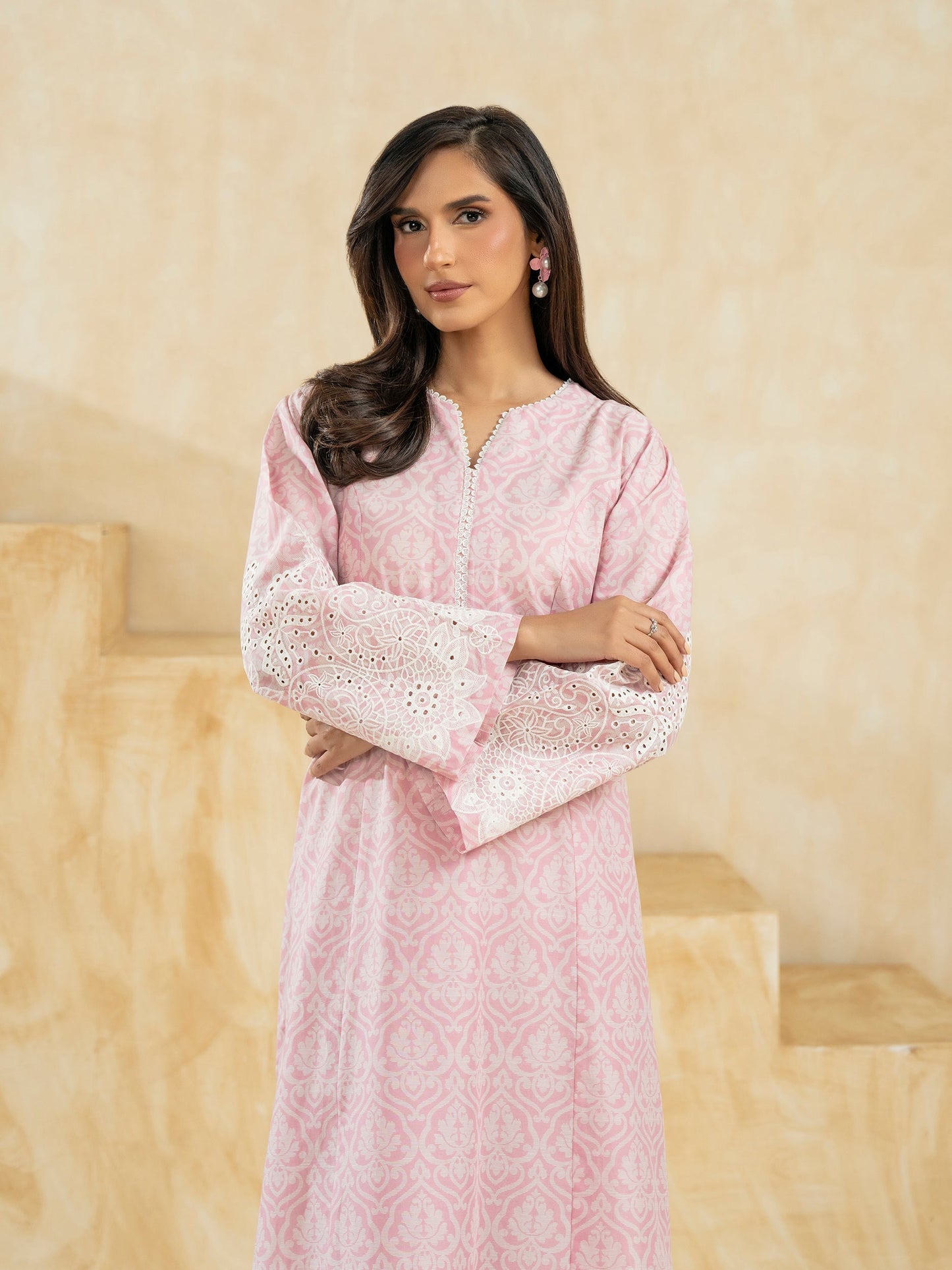 2 Piece Lawn Suit-Embroidered (Pret)