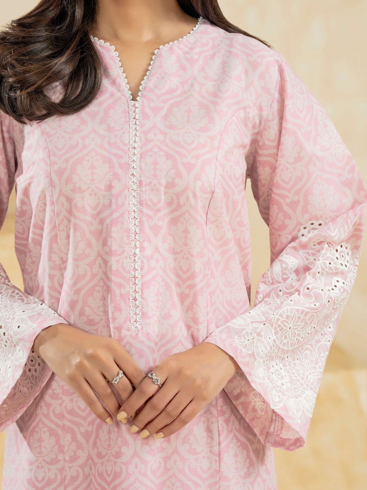 2 Piece Lawn Suit-Embroidered (Pret)