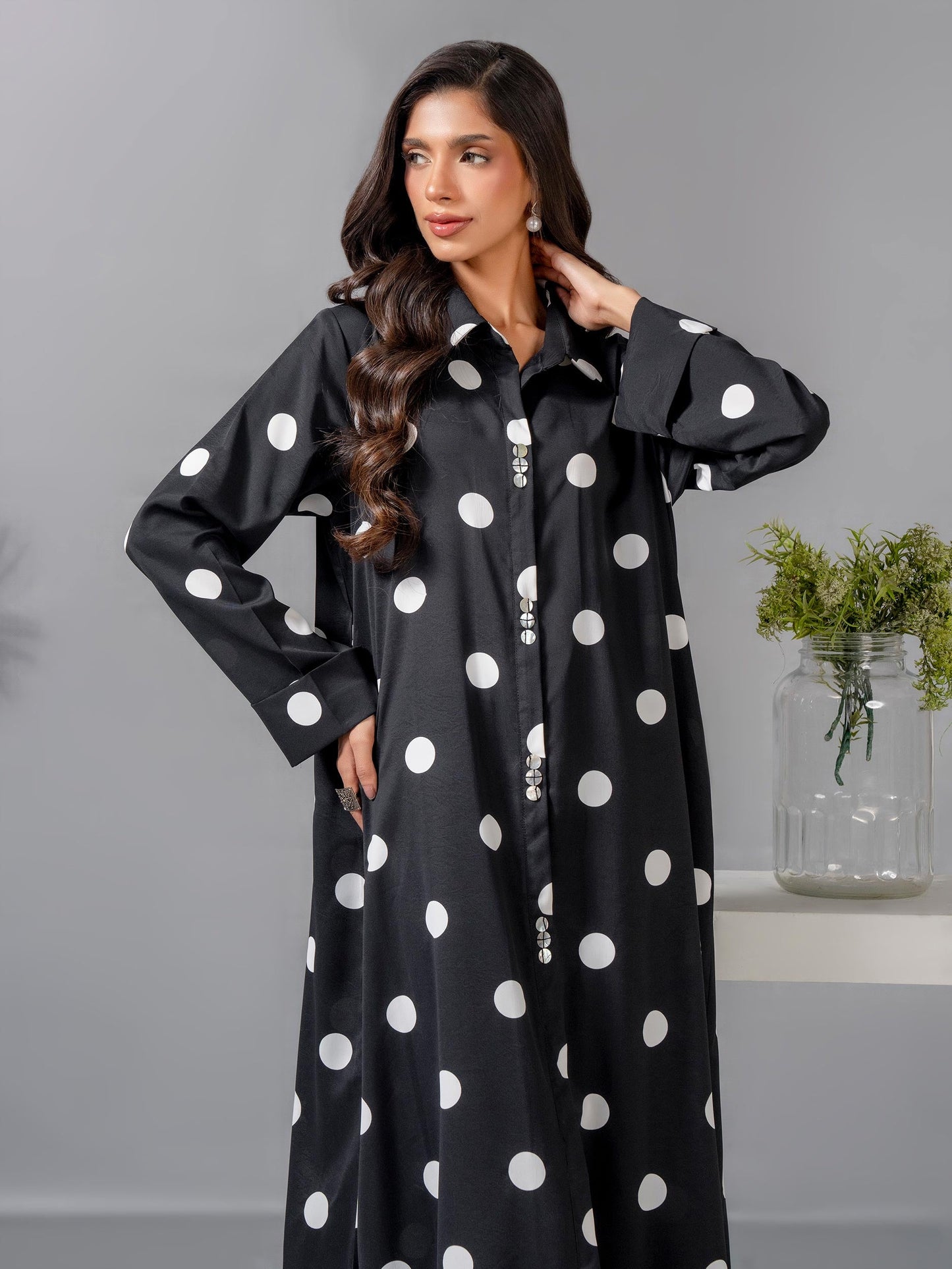 Printed Grip Dress