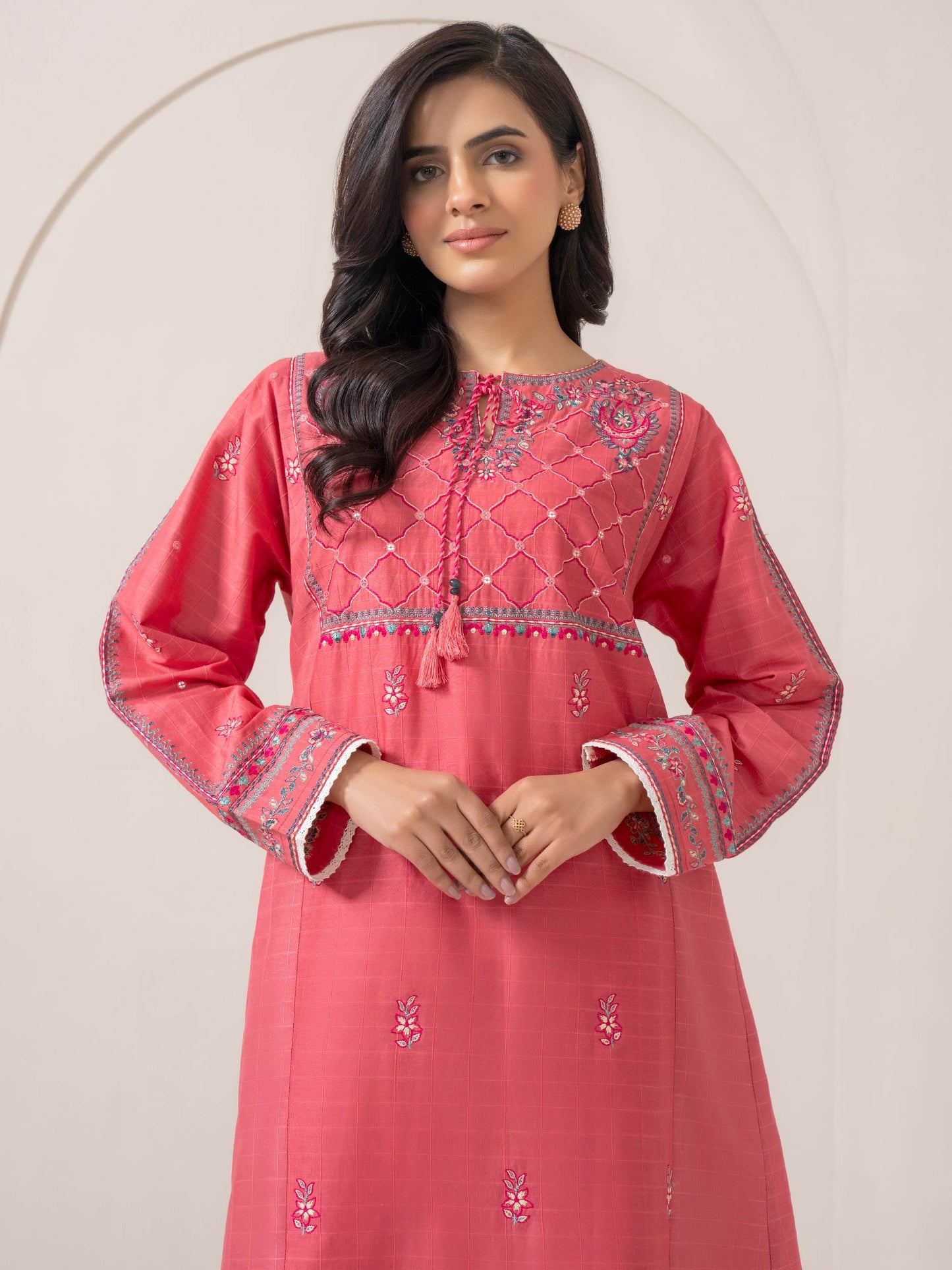 2 Piece Lawn Suit-Embroidered (Pret)