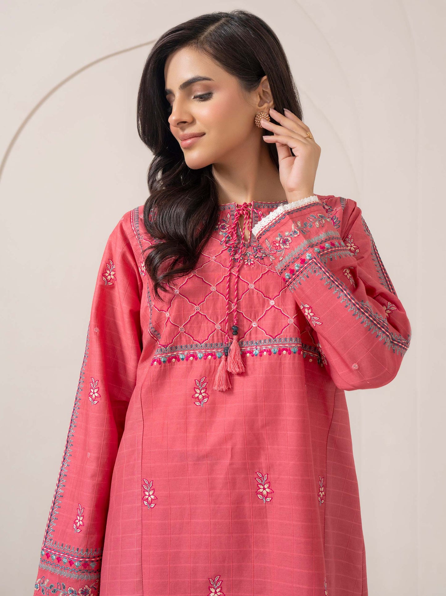 2 Piece Lawn Suit-Embroidered (Pret)