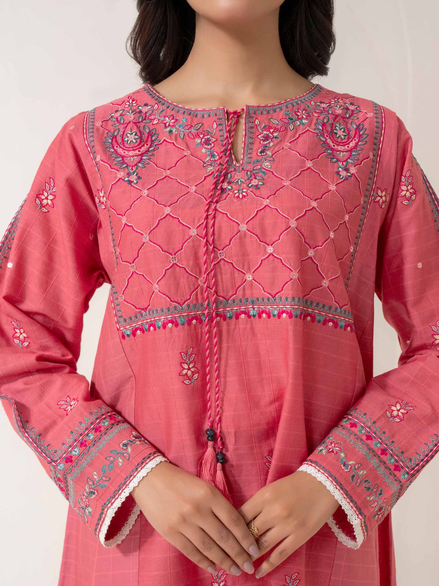 2 Piece Lawn Suit-Embroidered (Pret)
