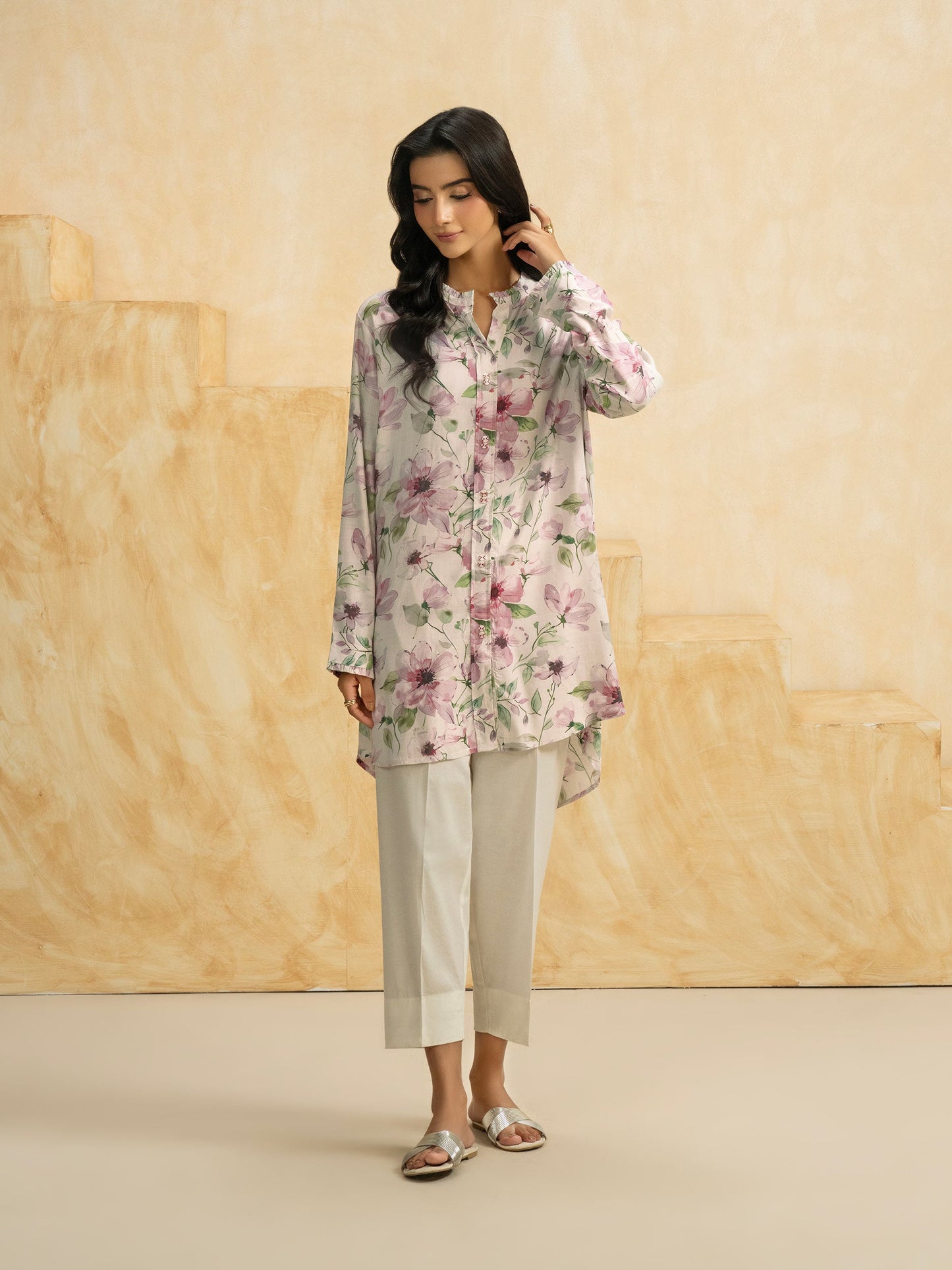 Viscose Kurti-Printed (Pret)