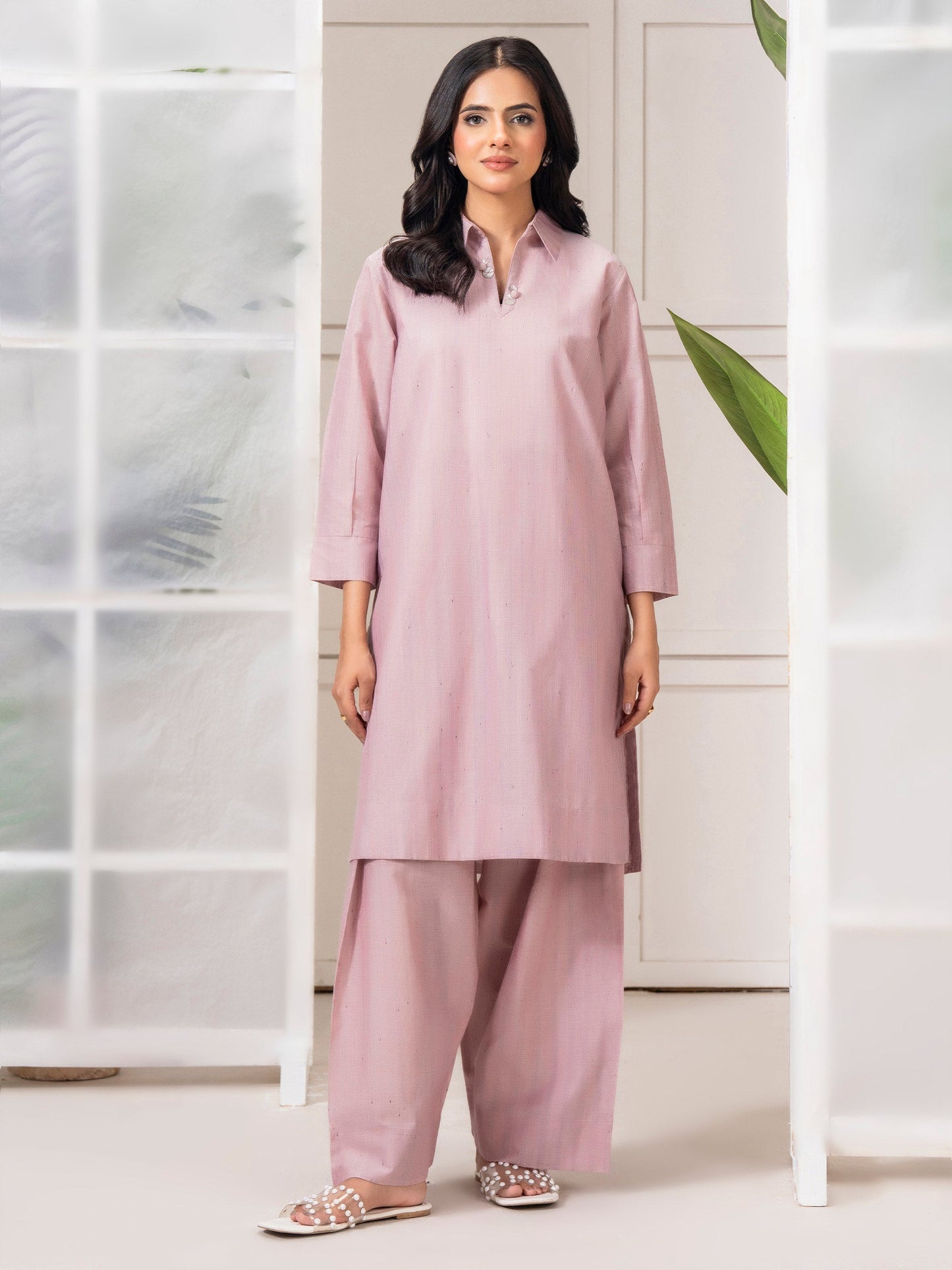 2 Piece Yarn Dyed Suit-Dyed (Pret)