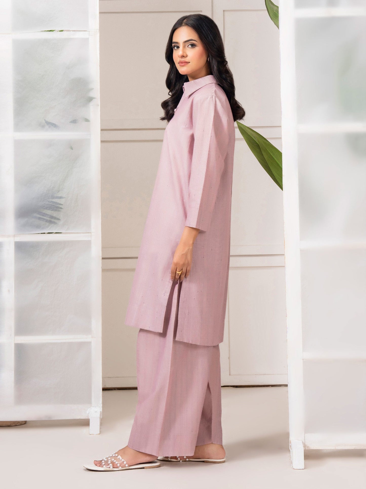 2 Piece Yarn Dyed Suit-Dyed (Pret)