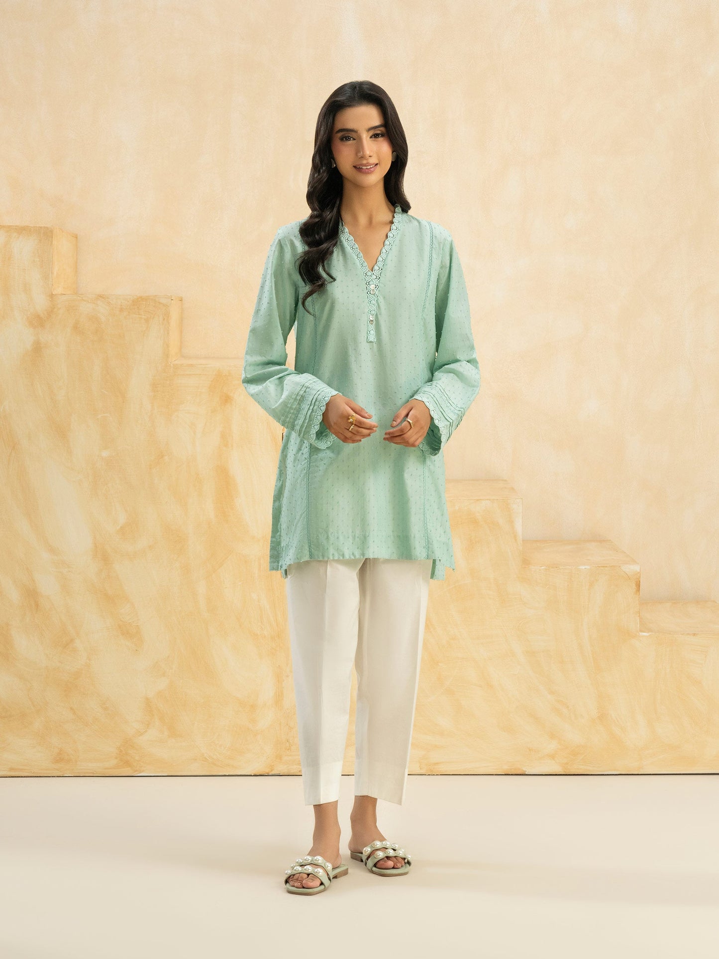 Lawn Kurti-Dyed (Pret)