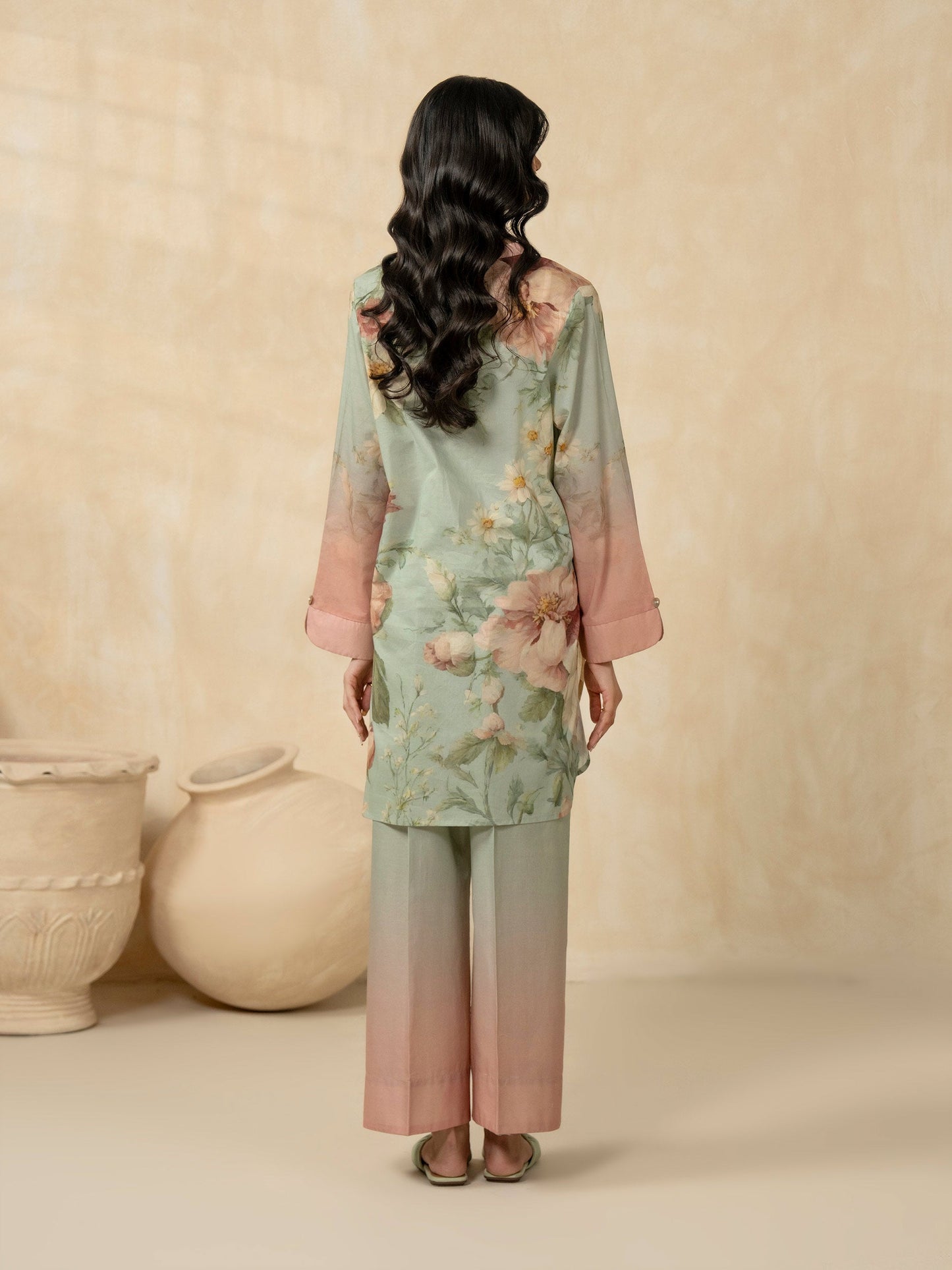 2 Piece Lawn Suit-Printed (Pret)
