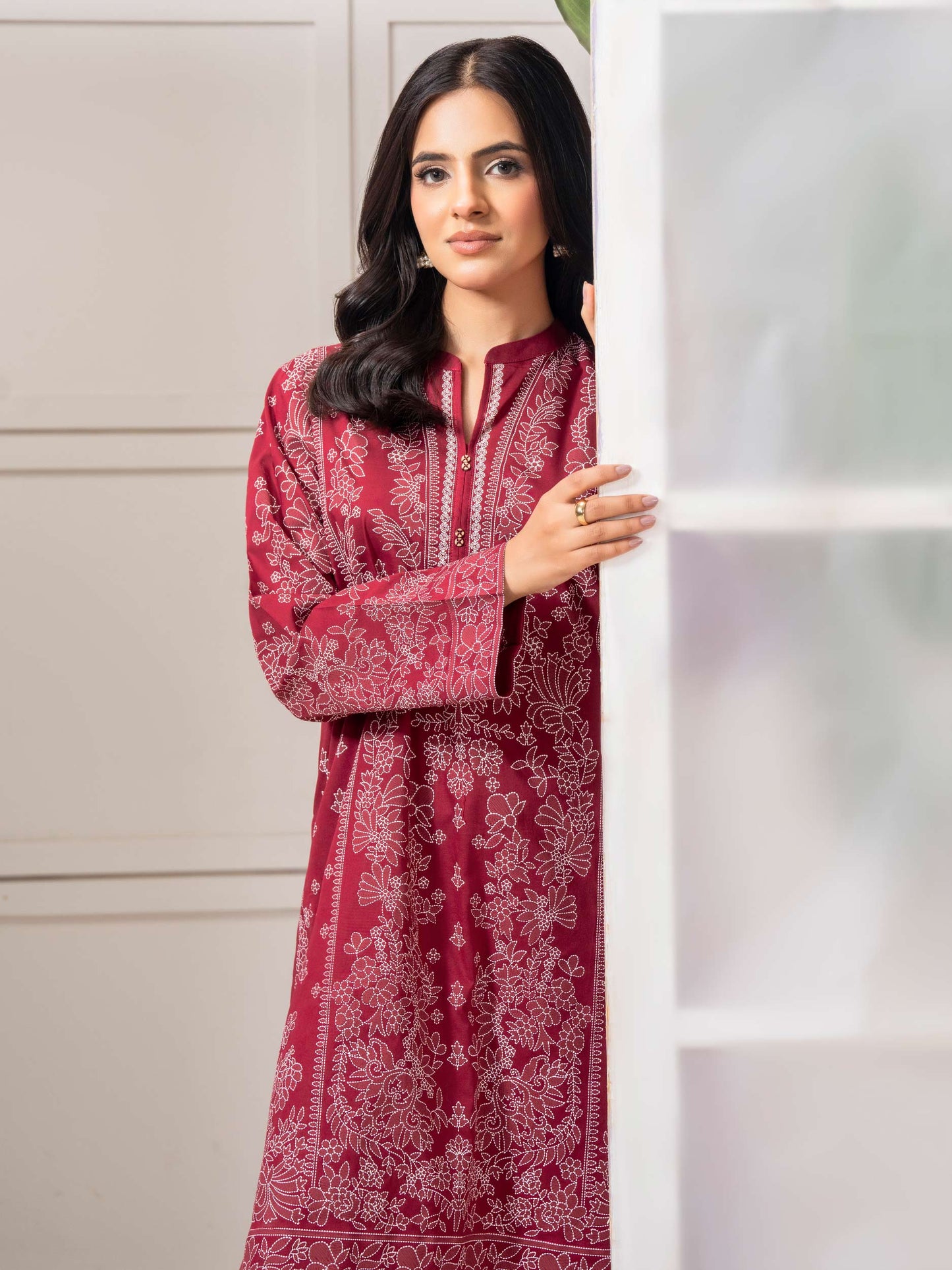 2 Piece Lawn Suit-Paste Print (Pret)