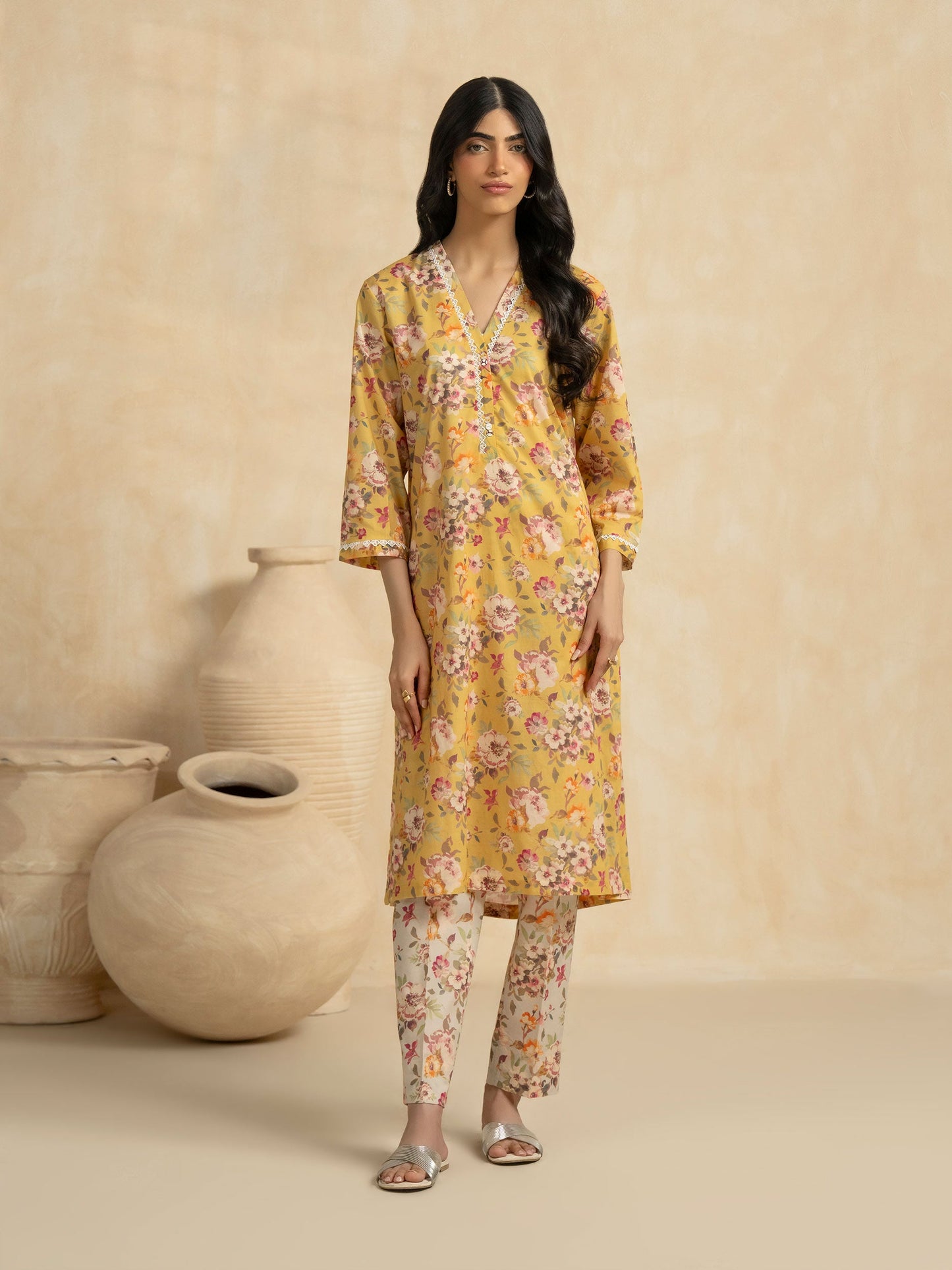 2 Piece Lawn Suit-Printed (Pret)
