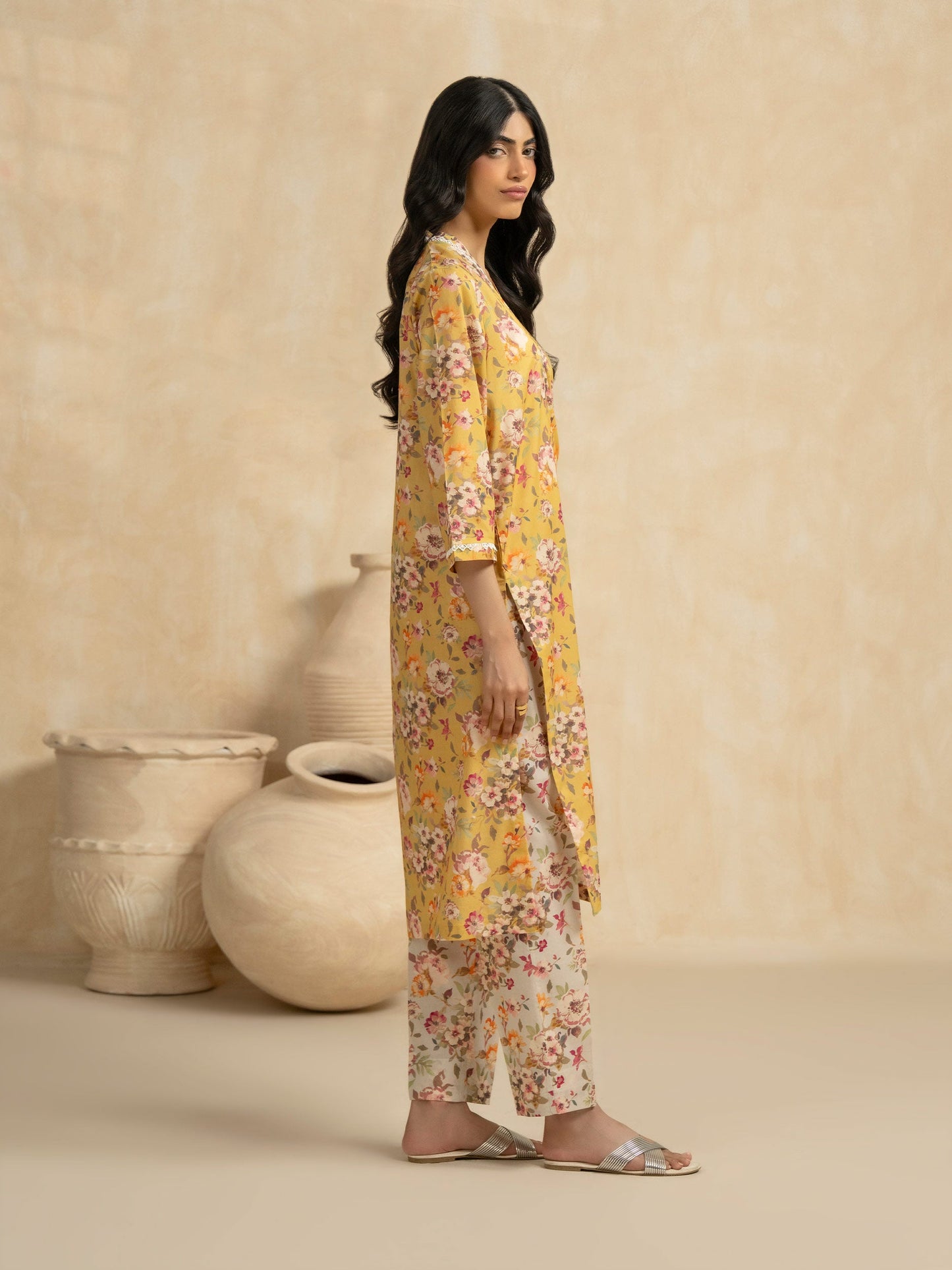 2 Piece Lawn Suit-Printed (Pret)