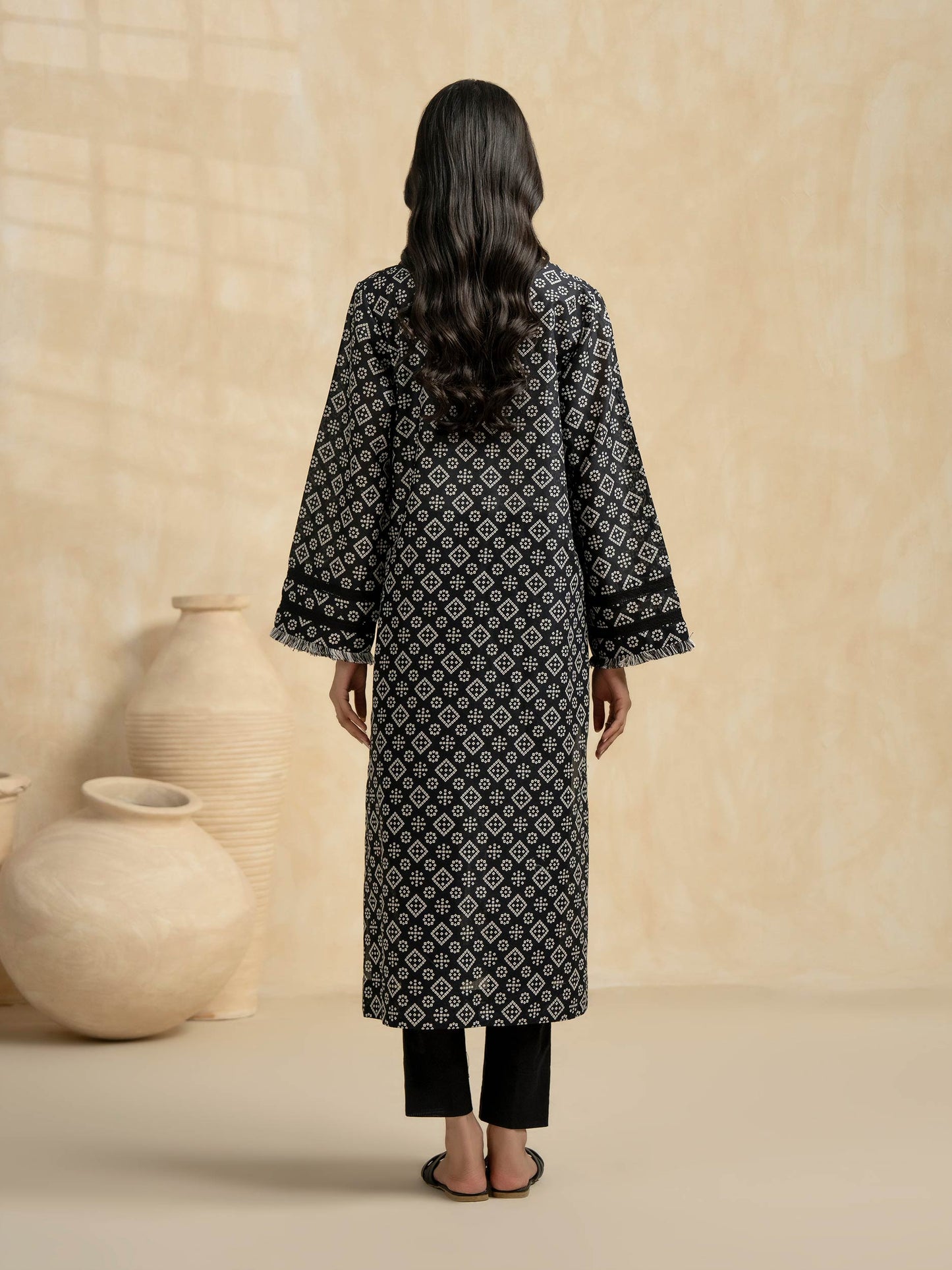Lawn Shirt-Printed (Pret)