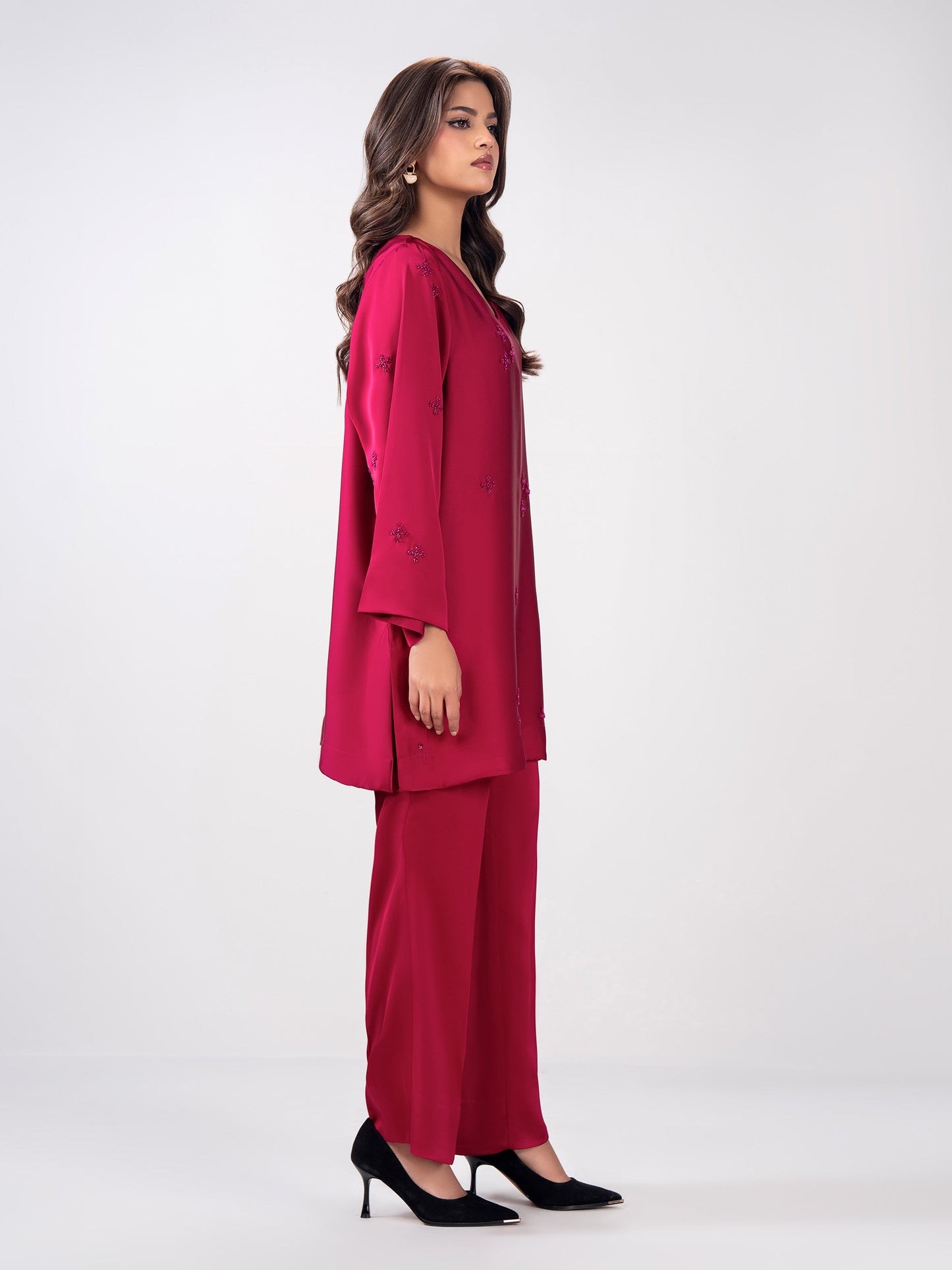 2 Piece Premium Silk- Embellished (Pret)