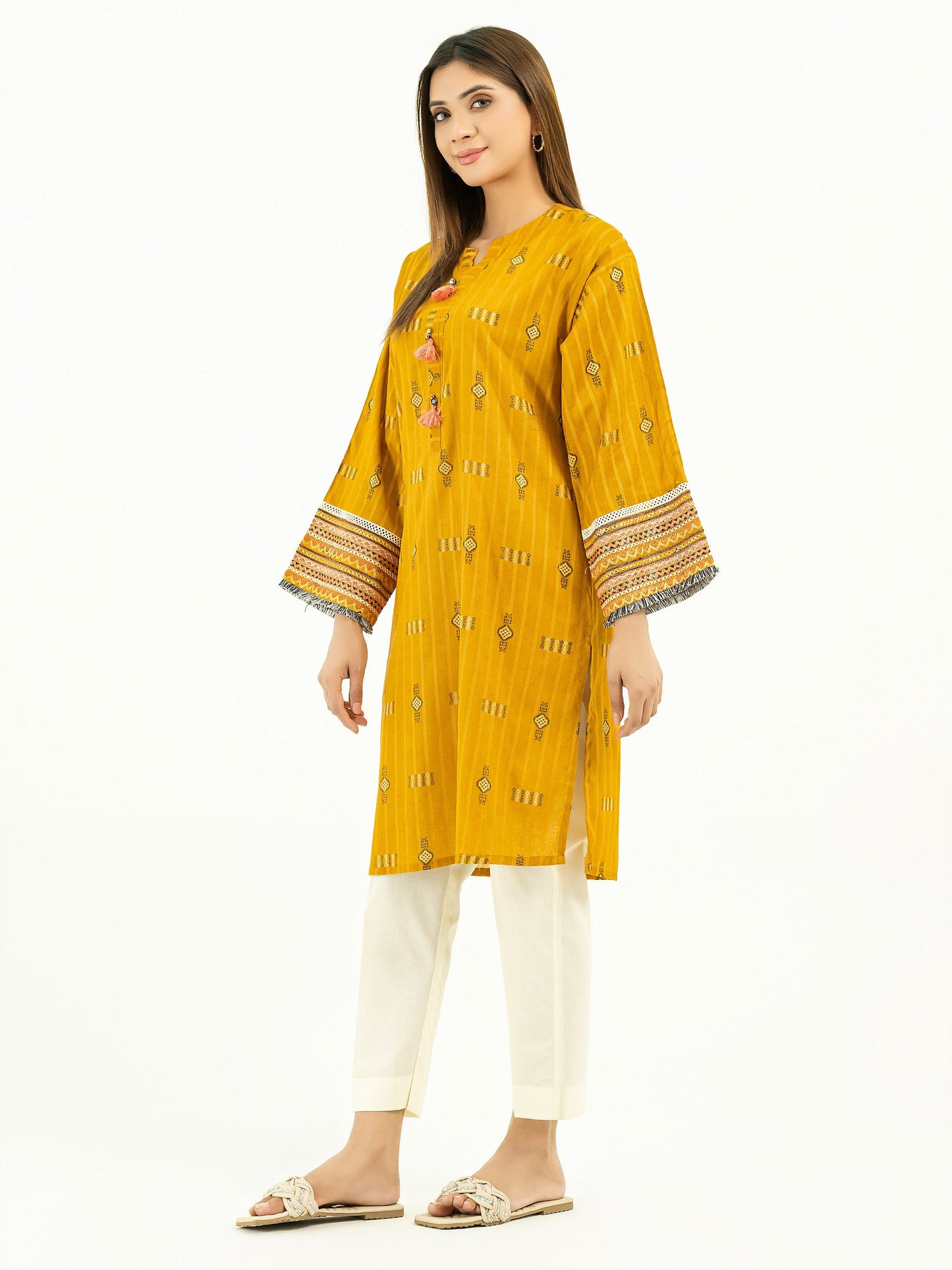 Lawn Shirt-Embroidered (Pret)