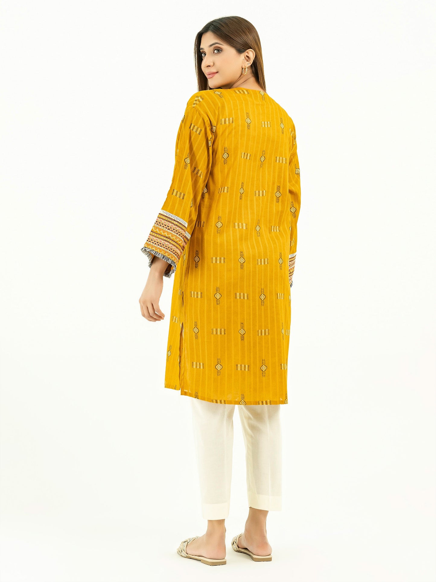 Lawn Shirt-Embroidered (Pret)