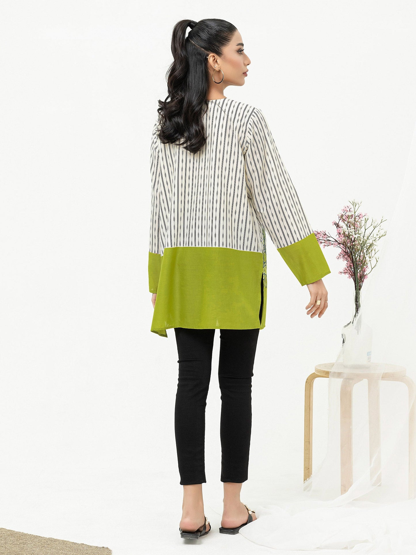 Lawn Kurti- Embroidered (Pret)