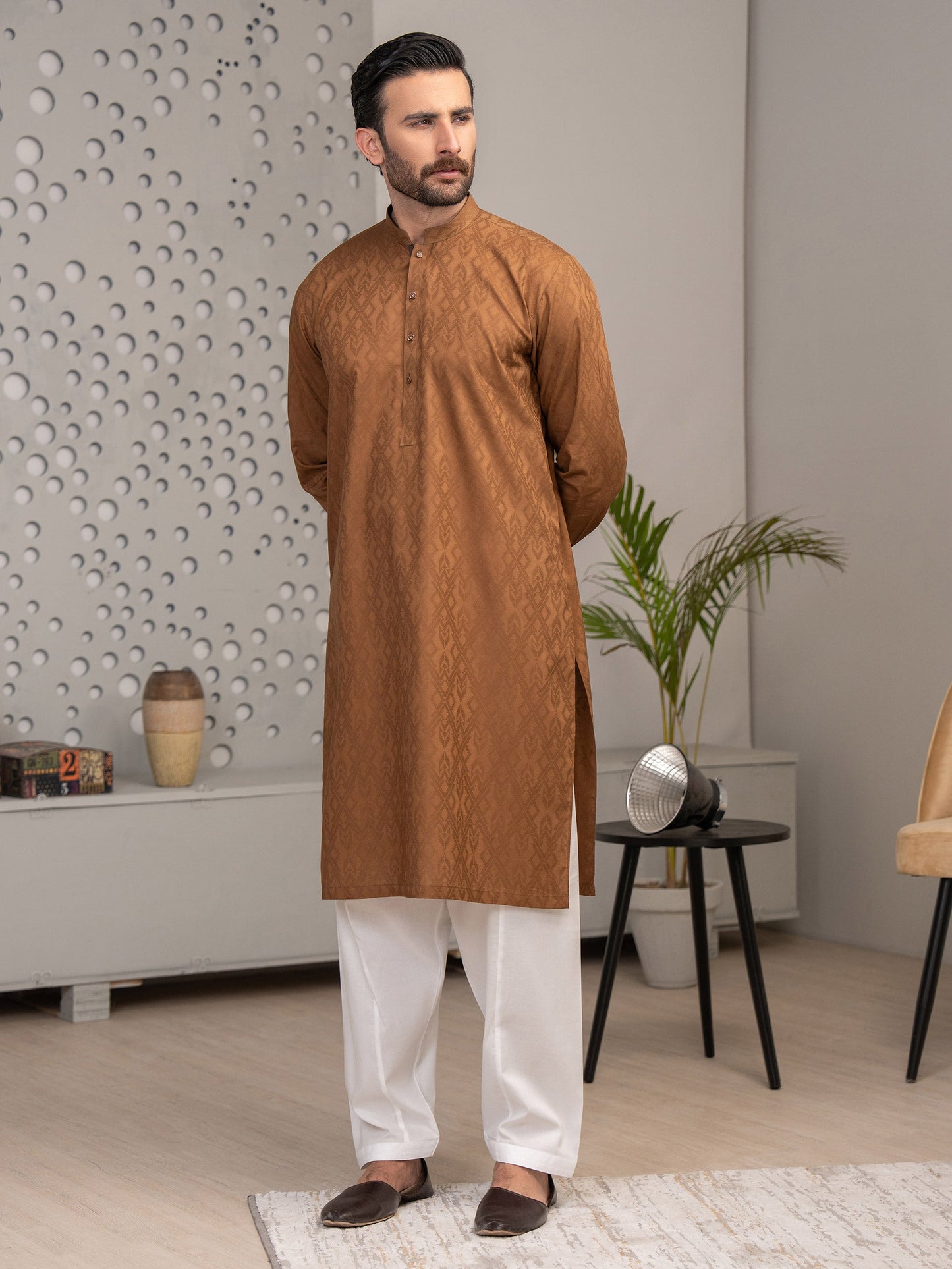 Jacquard Kurta