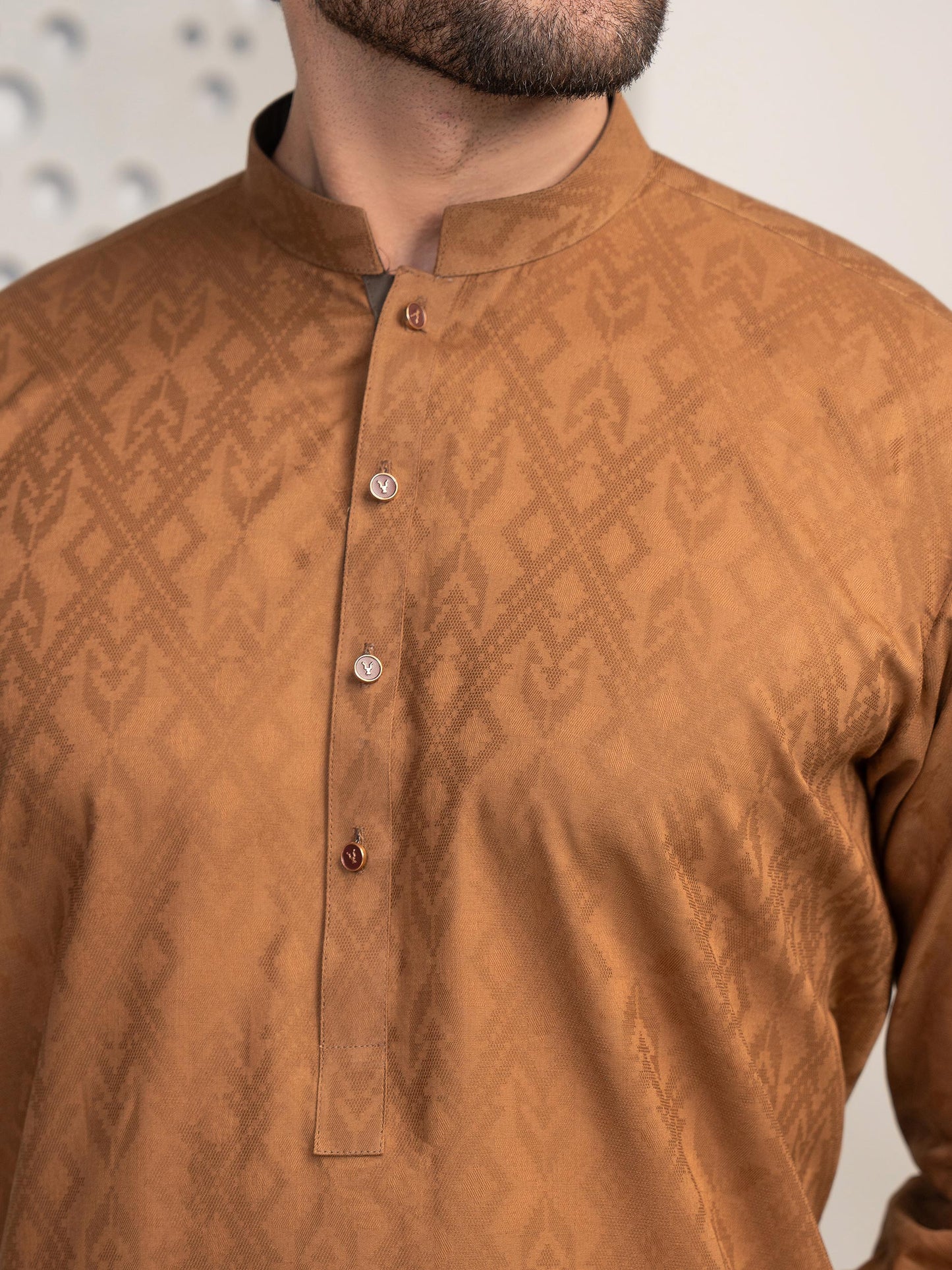 Jacquard Kurta