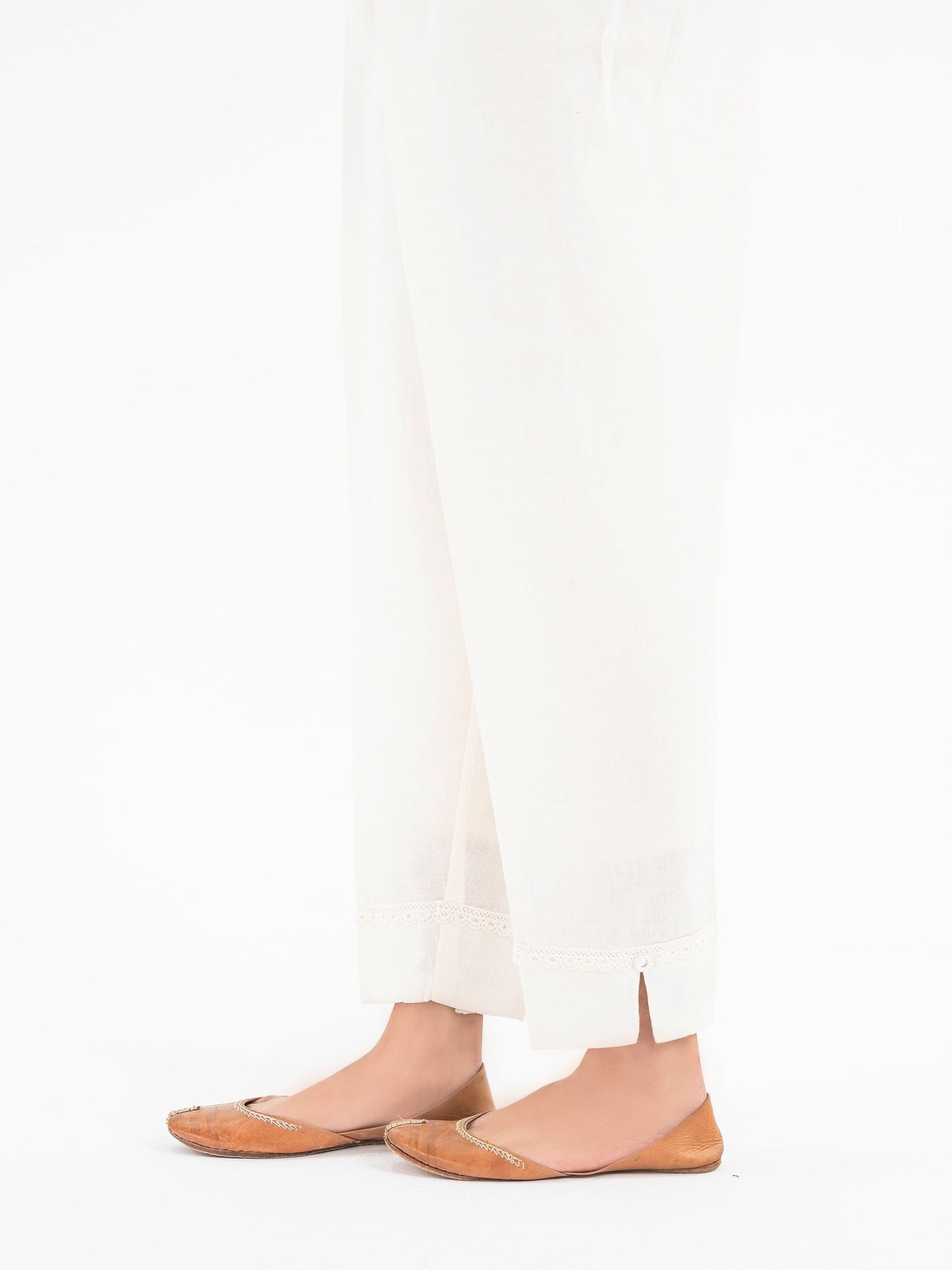 Dyed Khaddar Trouser (Pret)