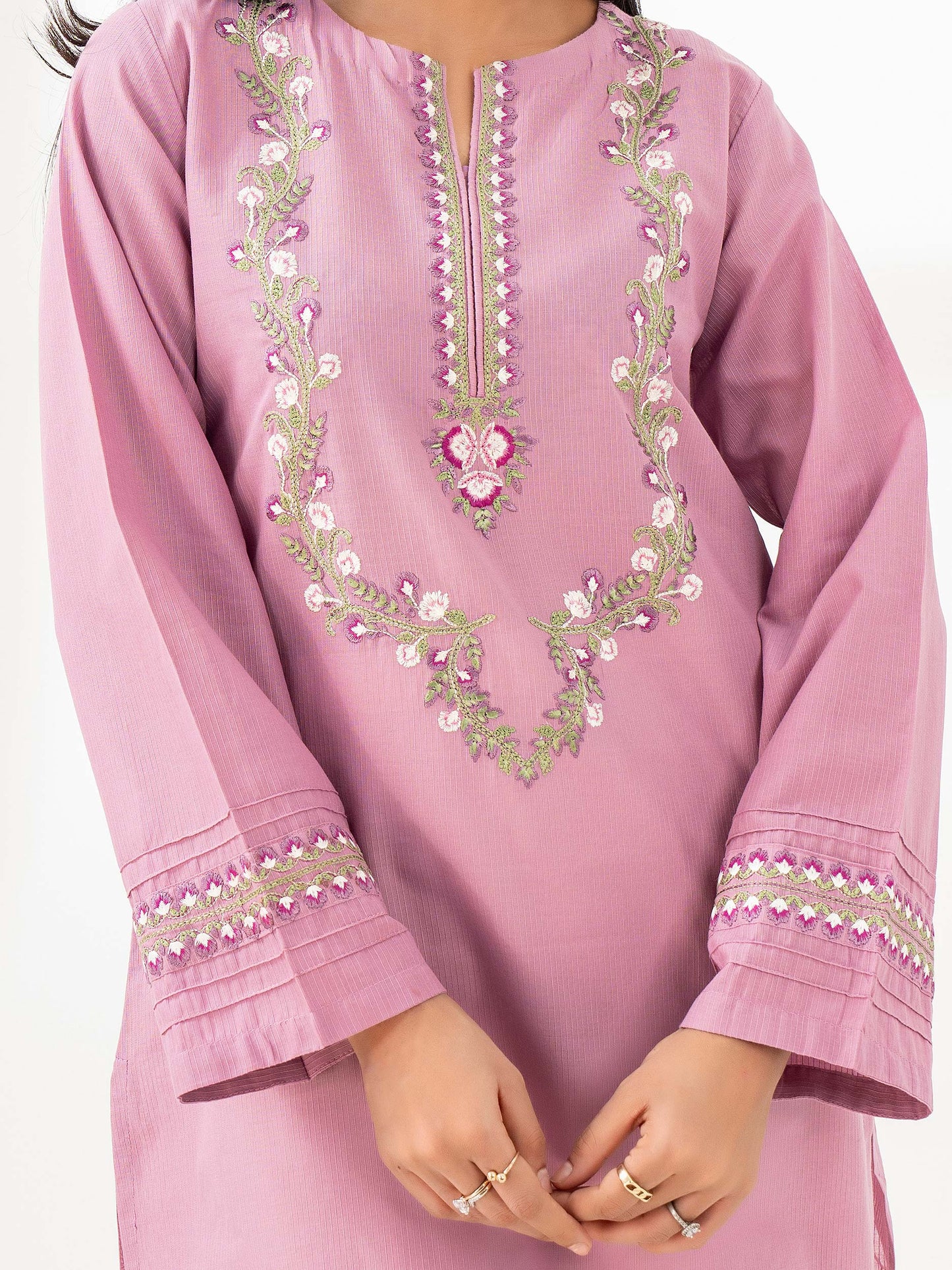 Lawn Kurti-Embroidered (Pret)