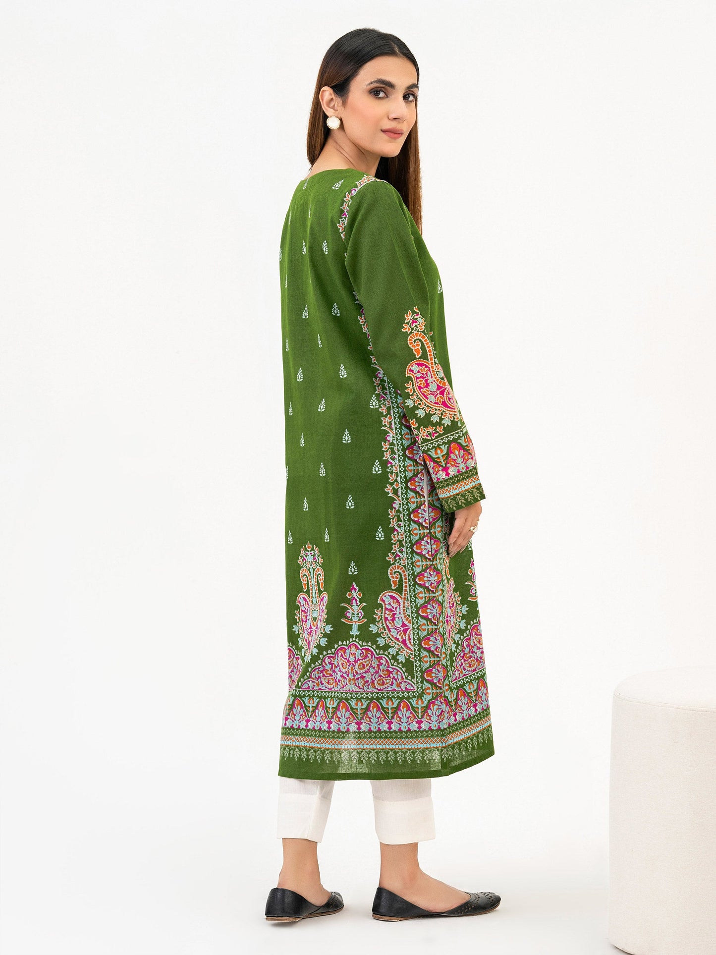 Khaddar Shirt-Printed (Pret)