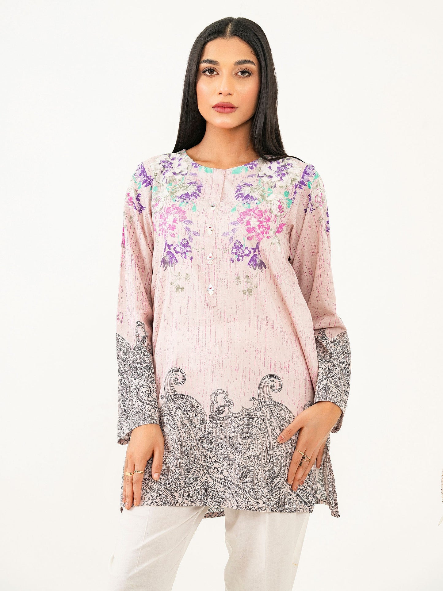Lawn Kurti-Printed (Pret)