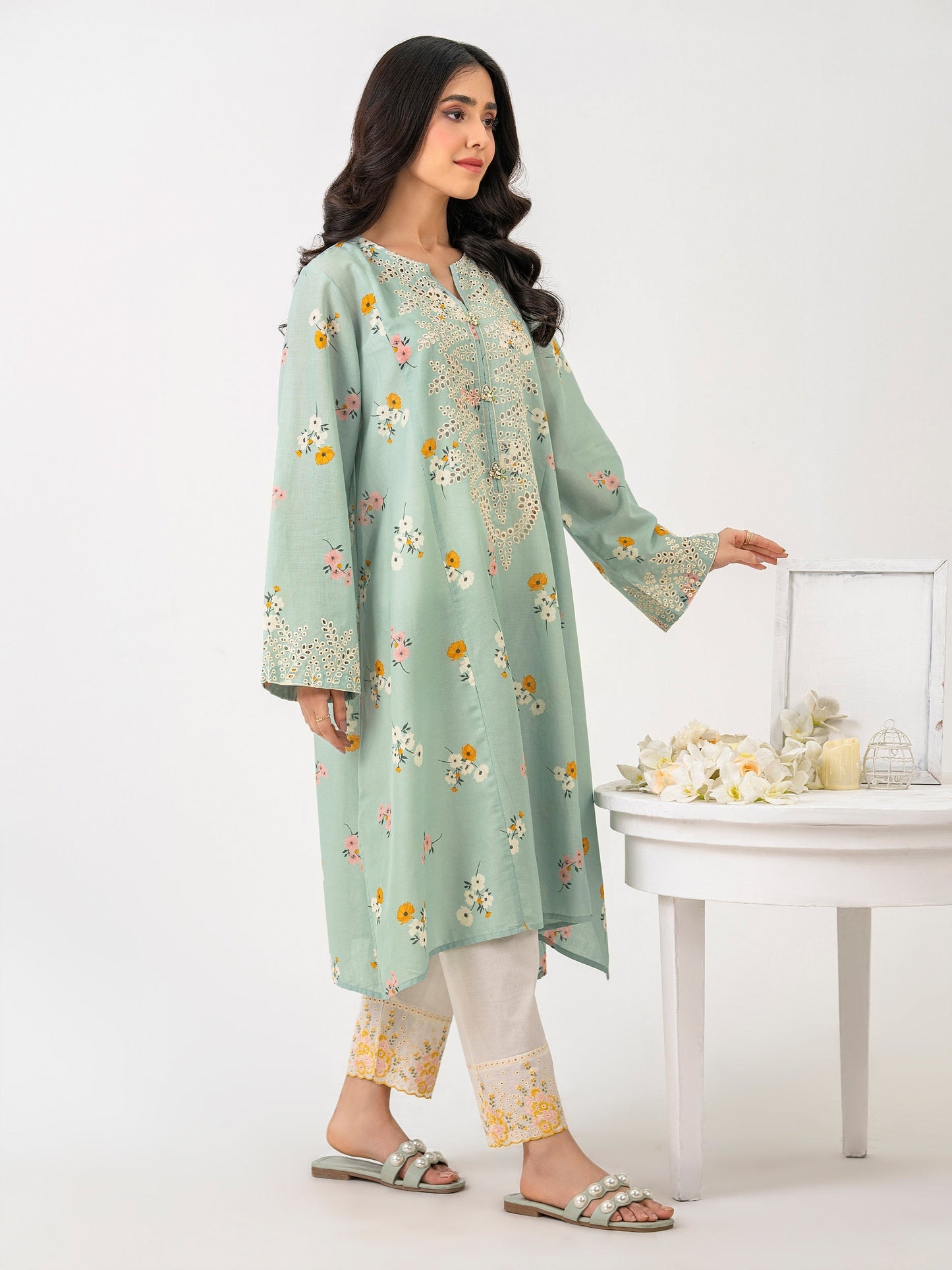 2 Piece Lawn Suit-Embroidered (Pret)