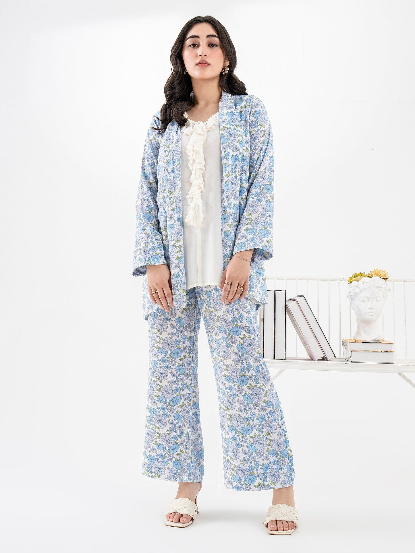 Printed Crepe Co-Ord Set
