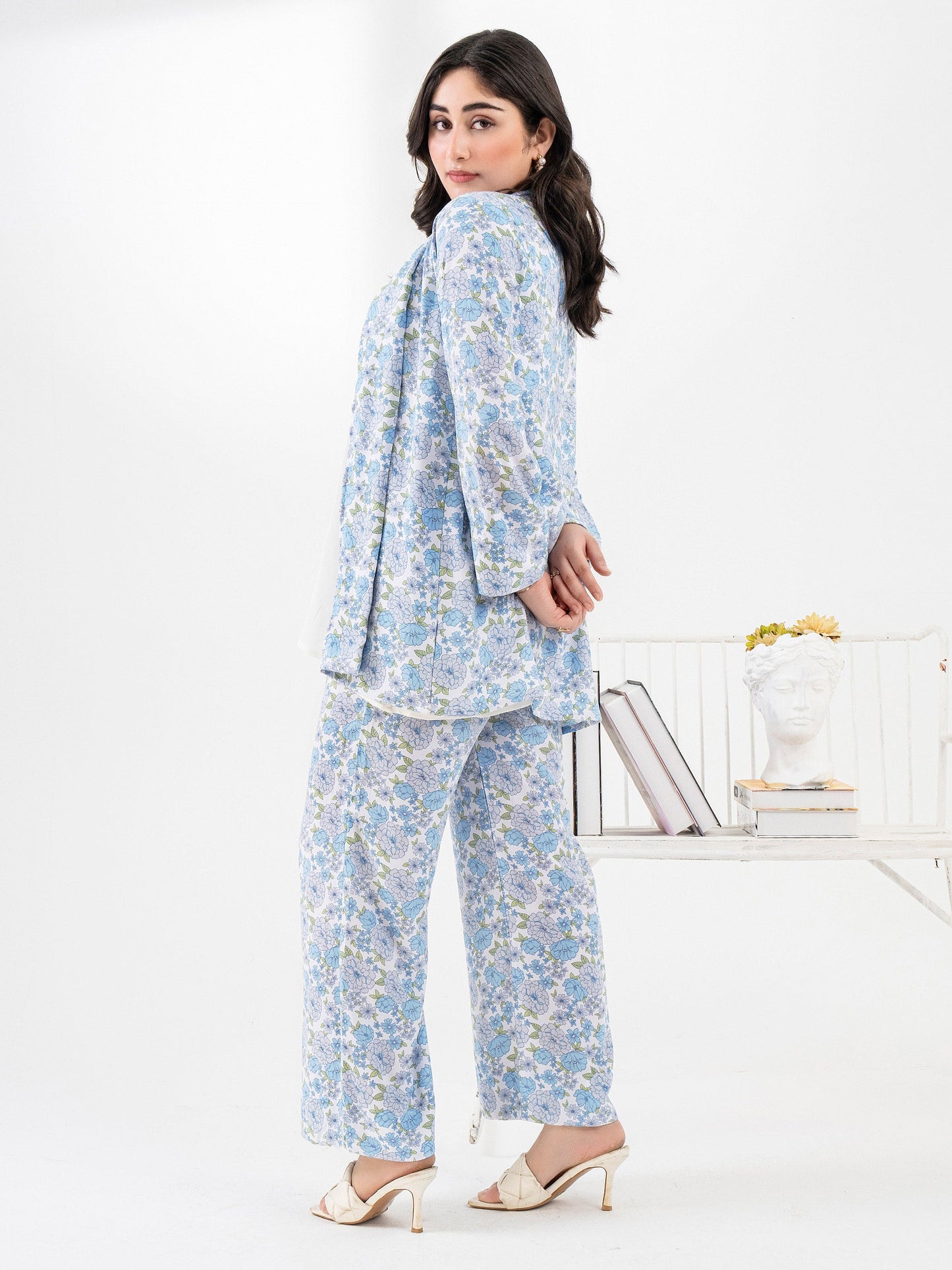 Printed Crepe Co-Ord Set